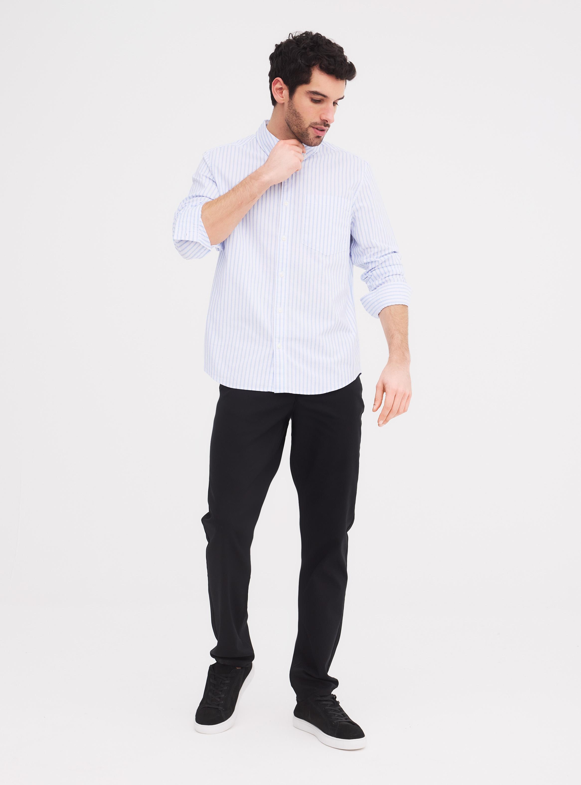 Pantalón Cinco Bolsillos Regular Fit-4