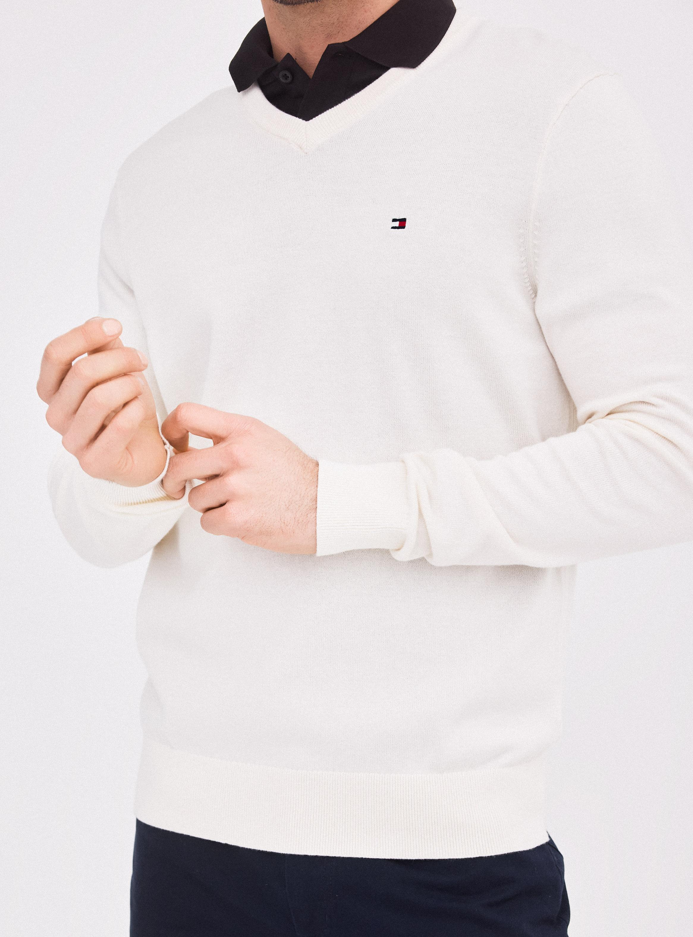 Sweater Cuello V Casual-3