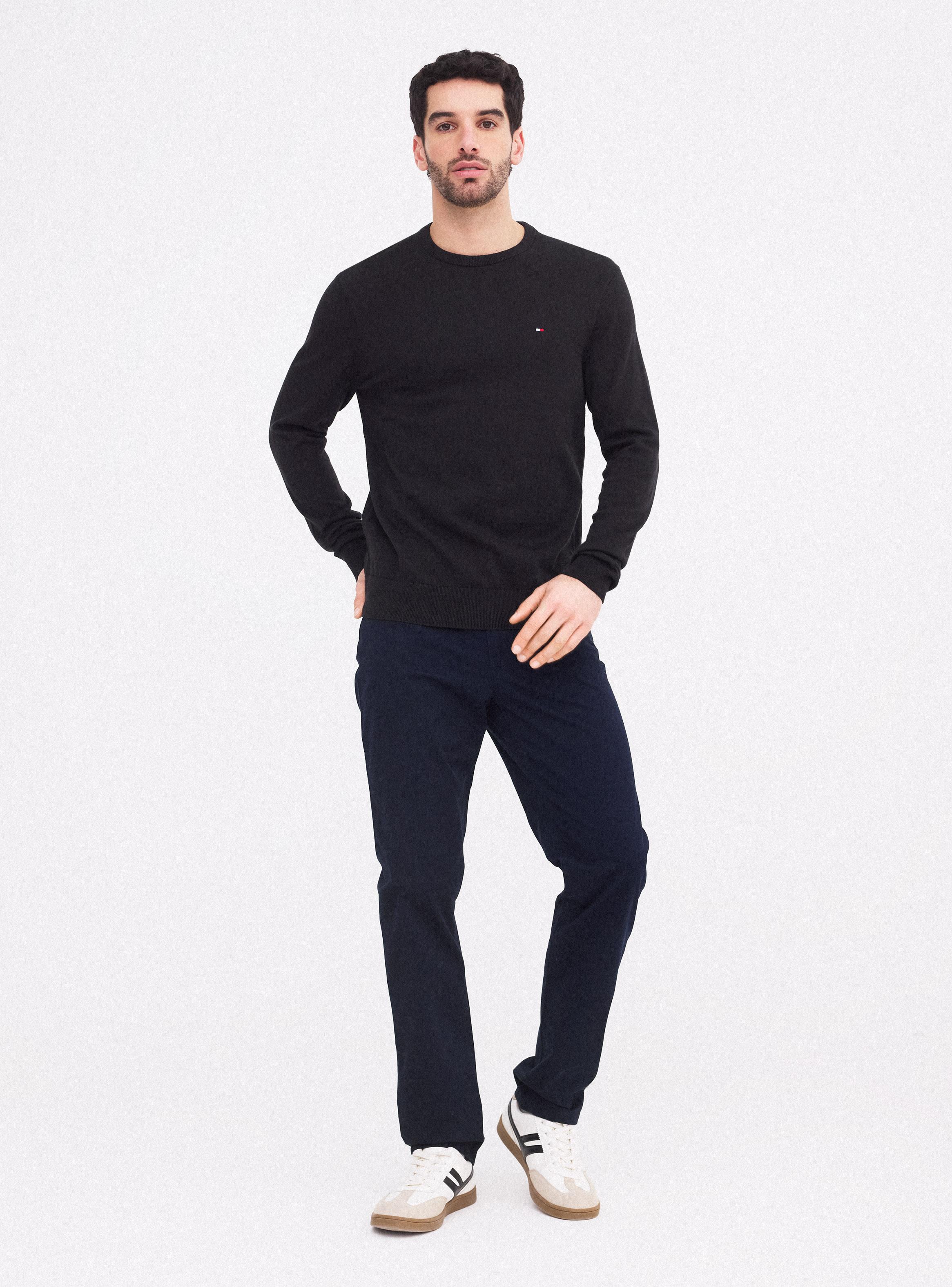 Sweater Cuello Redondo Clásico Manga Larga-4