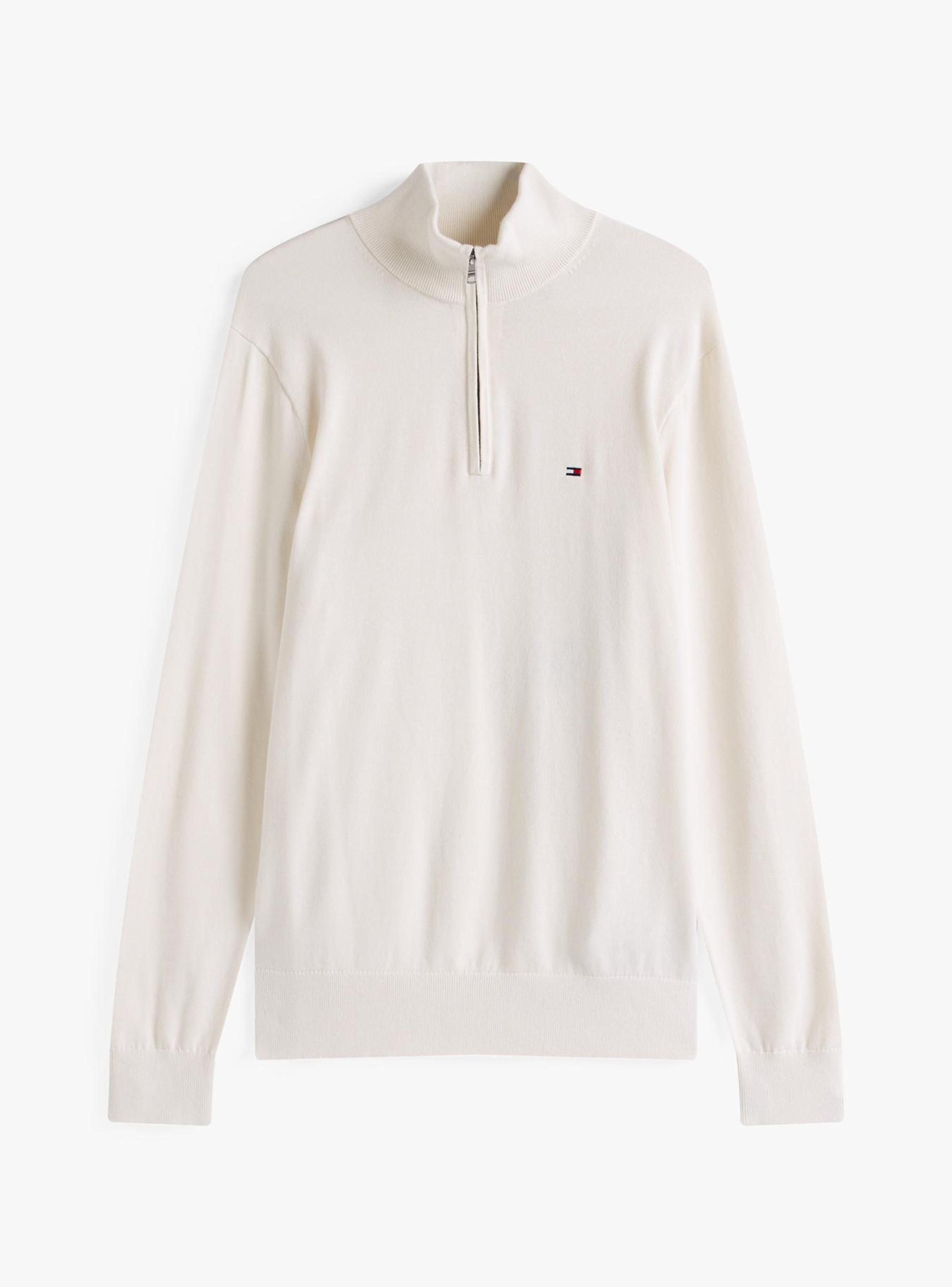 Sweater Medio Cierre Logo Bordado-4