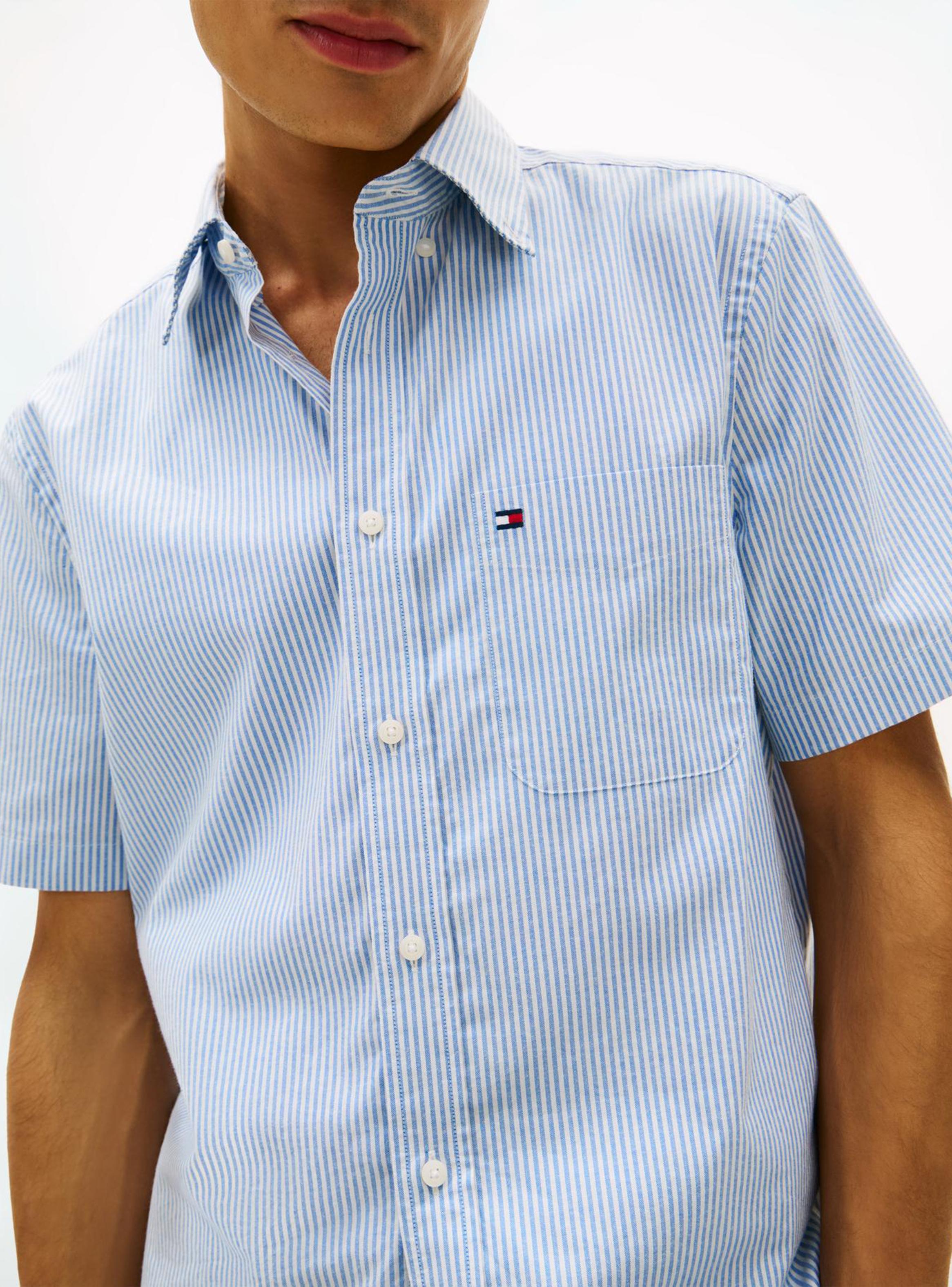 Camisa Manga Corta Rayas-1