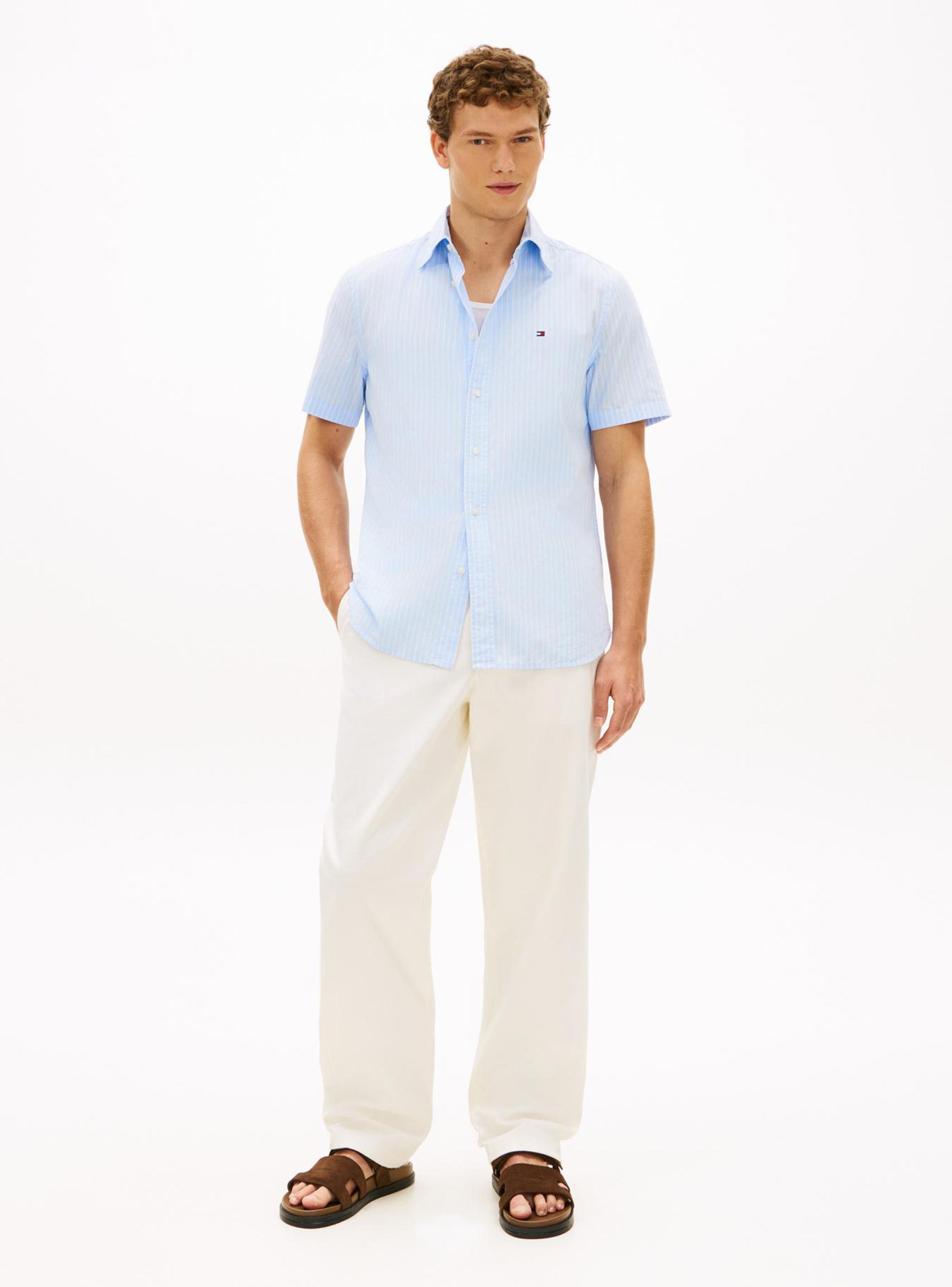 Camisa Manga Corta Líneas-2