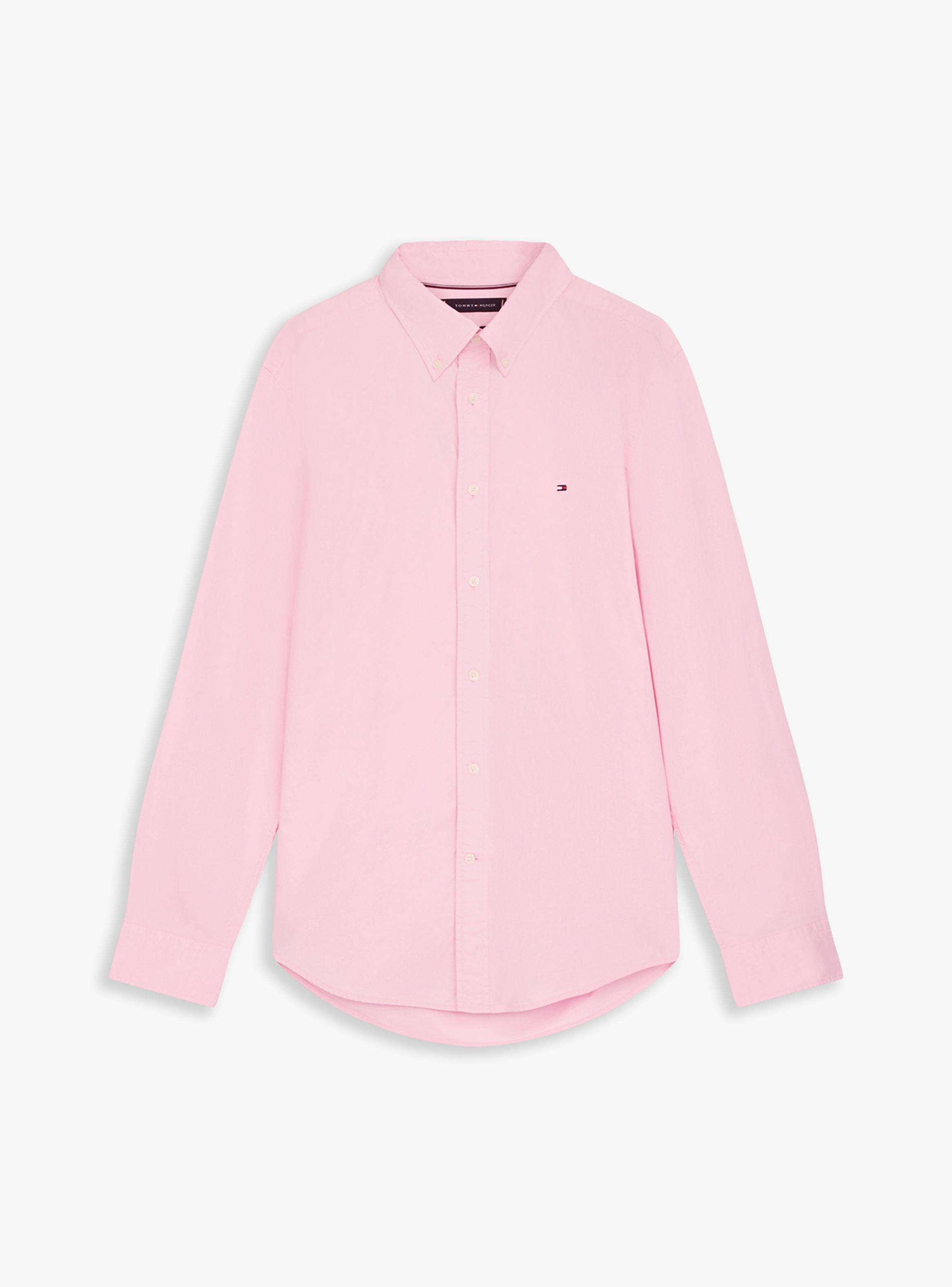 Camisa Manga Larga Casual Logo Bordado-4