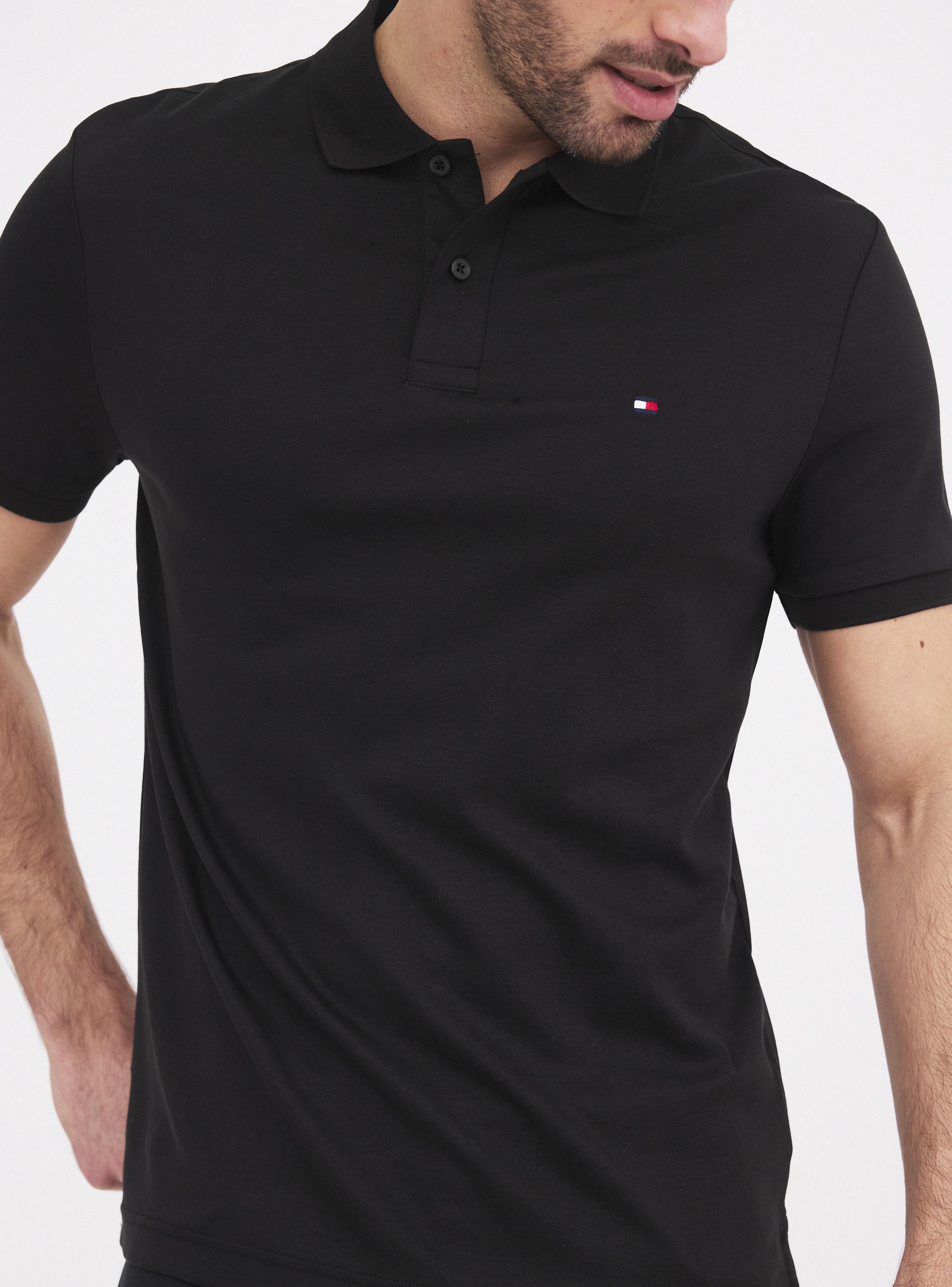 Polera Piqué Sólida Cuello Polo-3