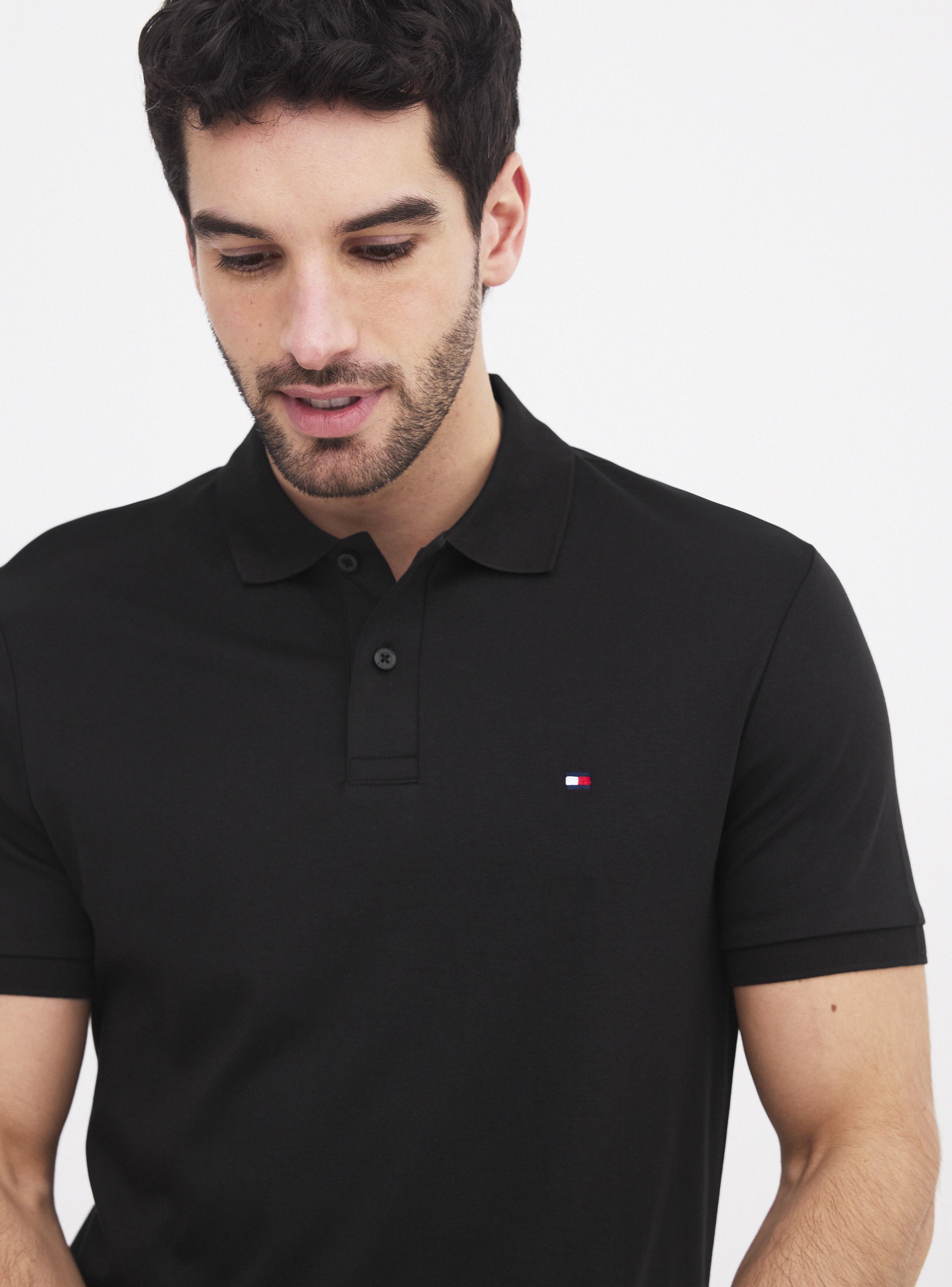 Polera Piqué Sólida Cuello Polo-2