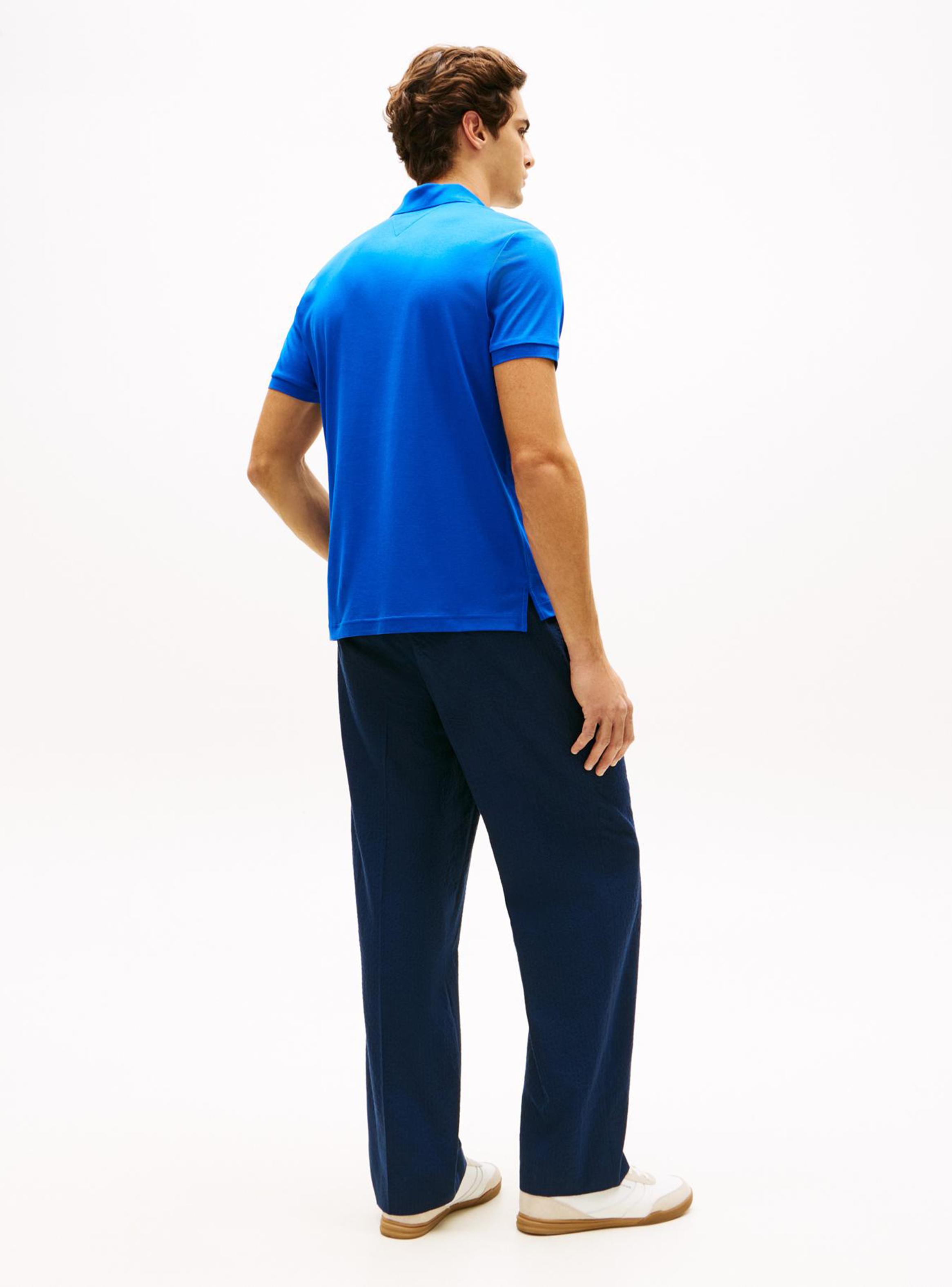 Polera Piqué Sólida Algodón Tommy-3