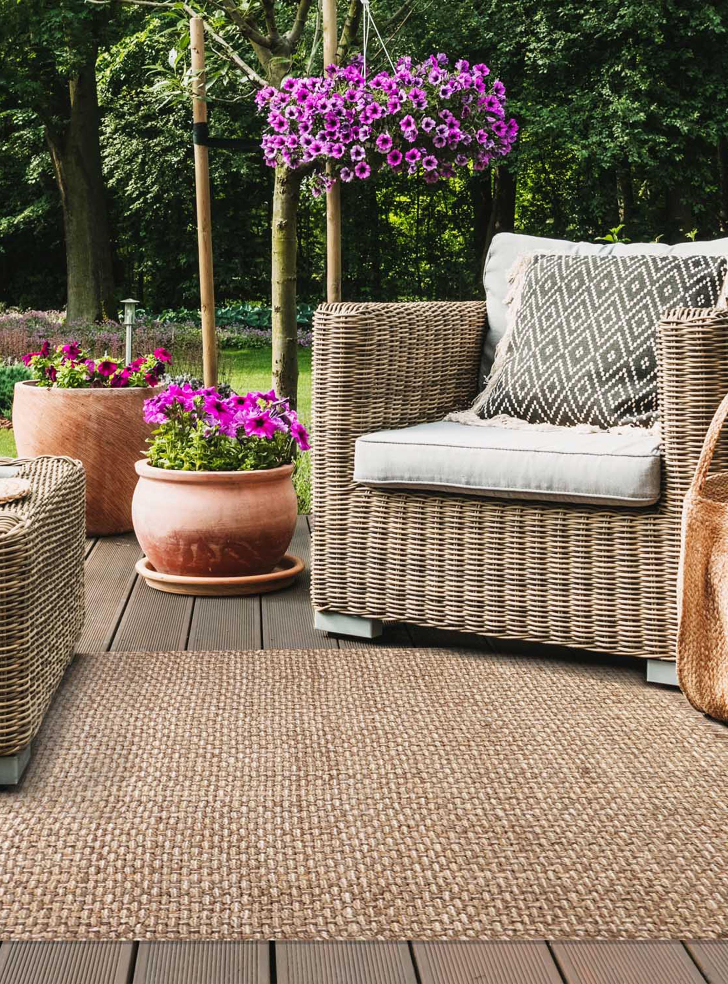 Alfombra Yute Agra 160x230 cm Natural-2