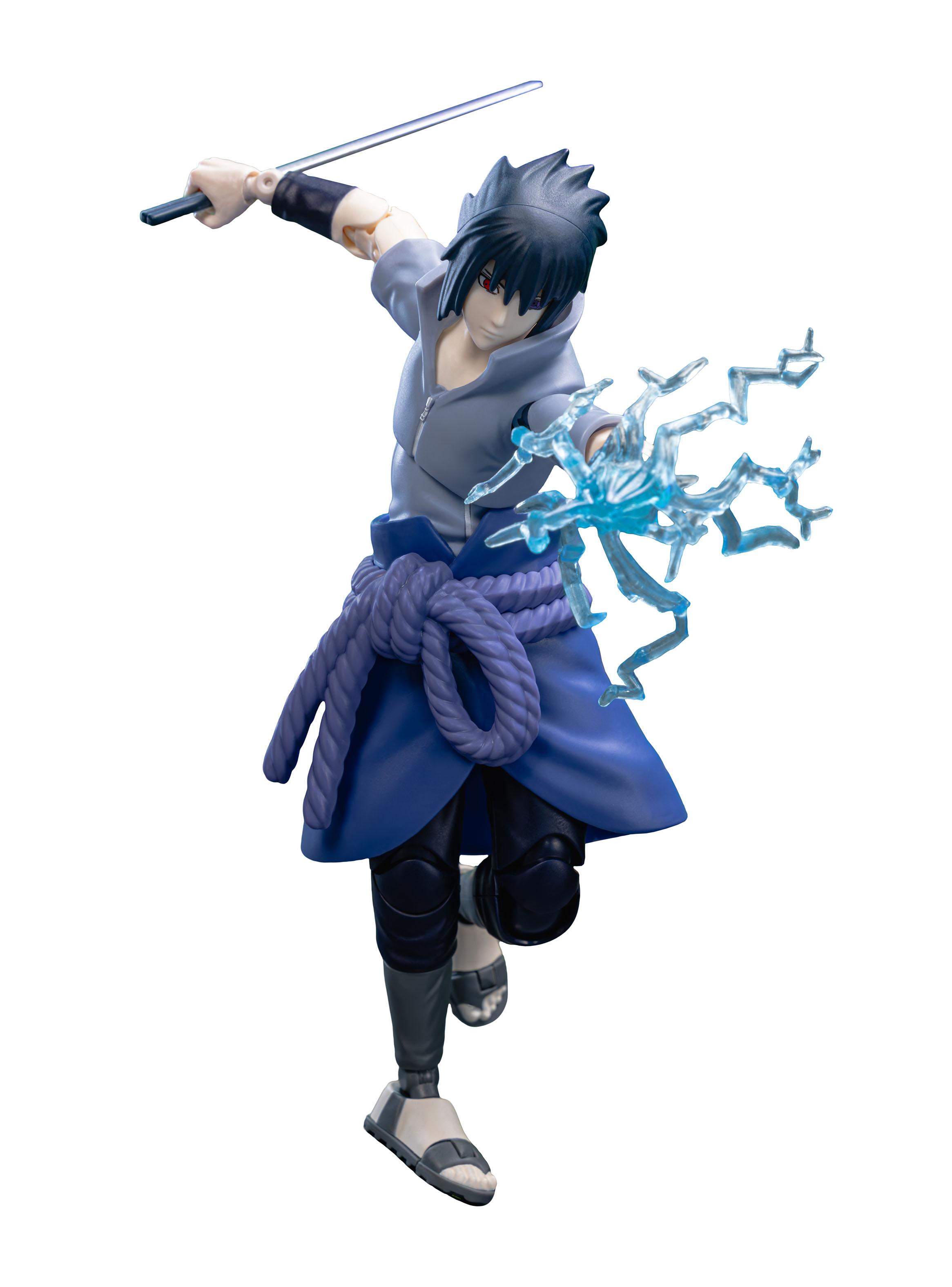 Figura de Colección Naruto Champ Sasuke Uchiha Articulado-3