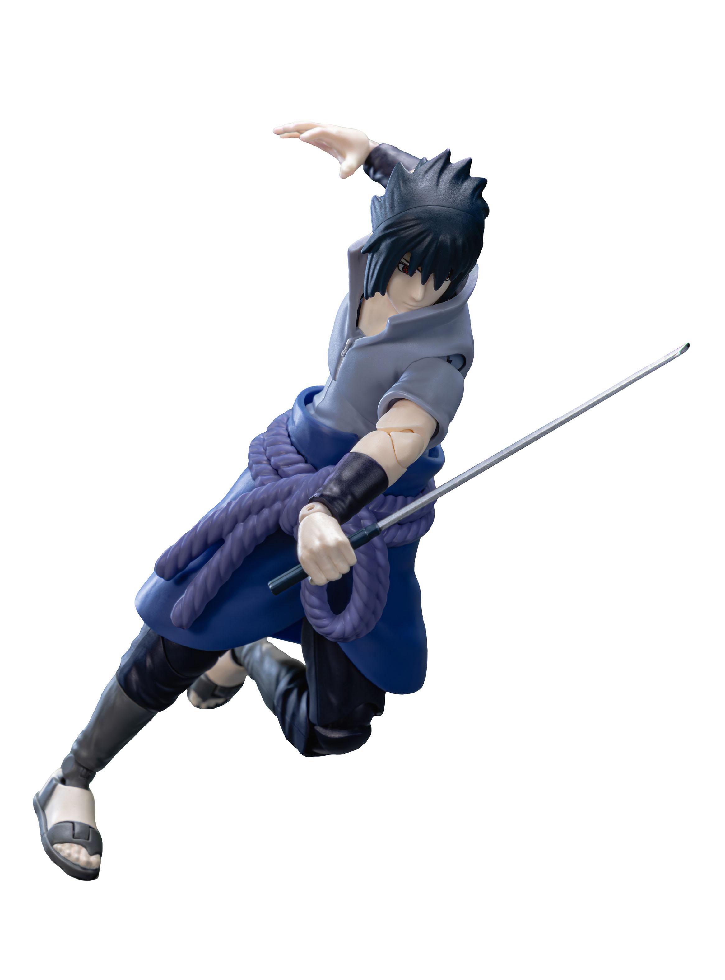 Figura de Colección Naruto Champ Sasuke Uchiha Articulado-5