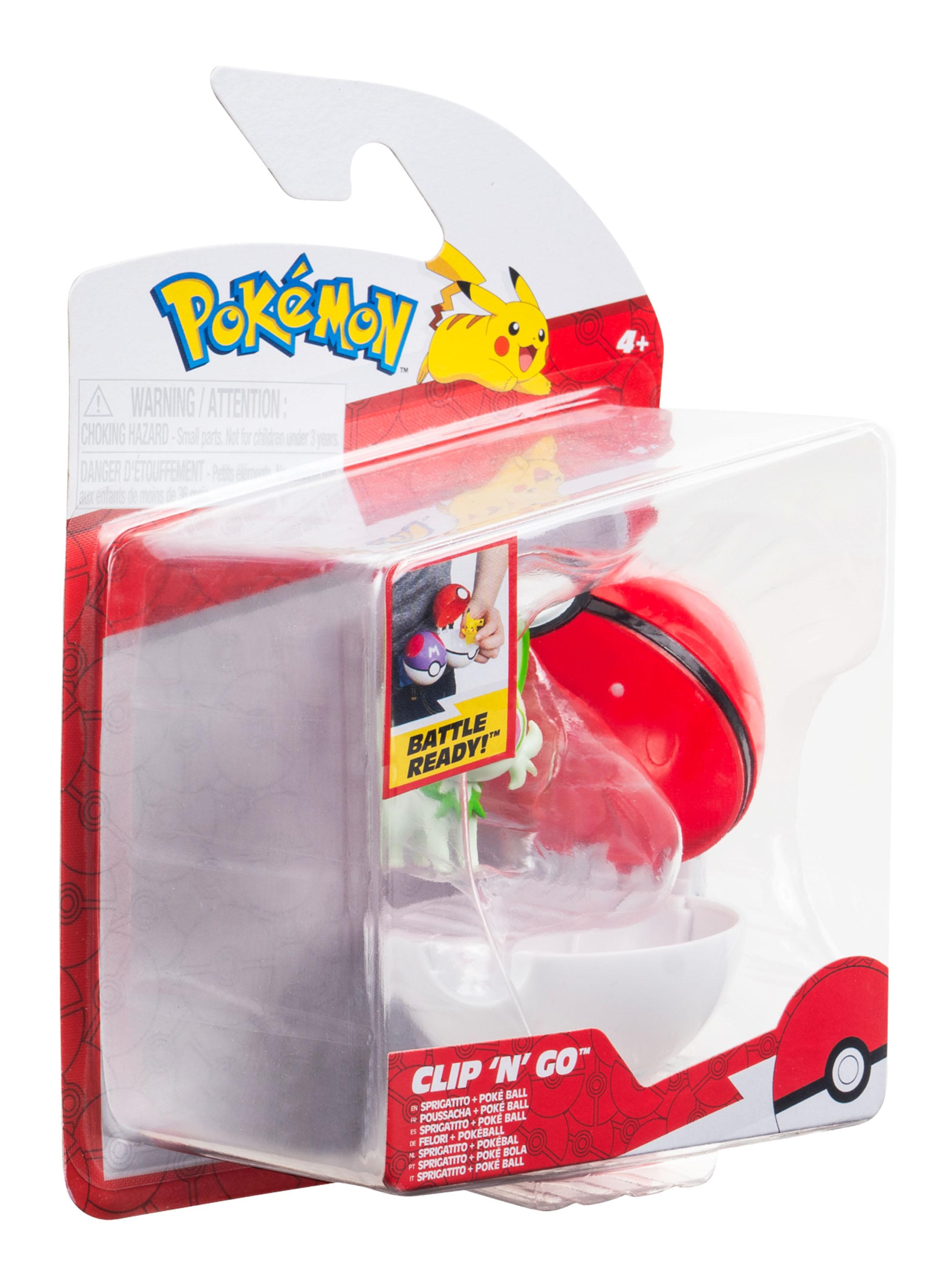 Figura de Acción Pokémon Clip‘N’ Go Sprigatito-3