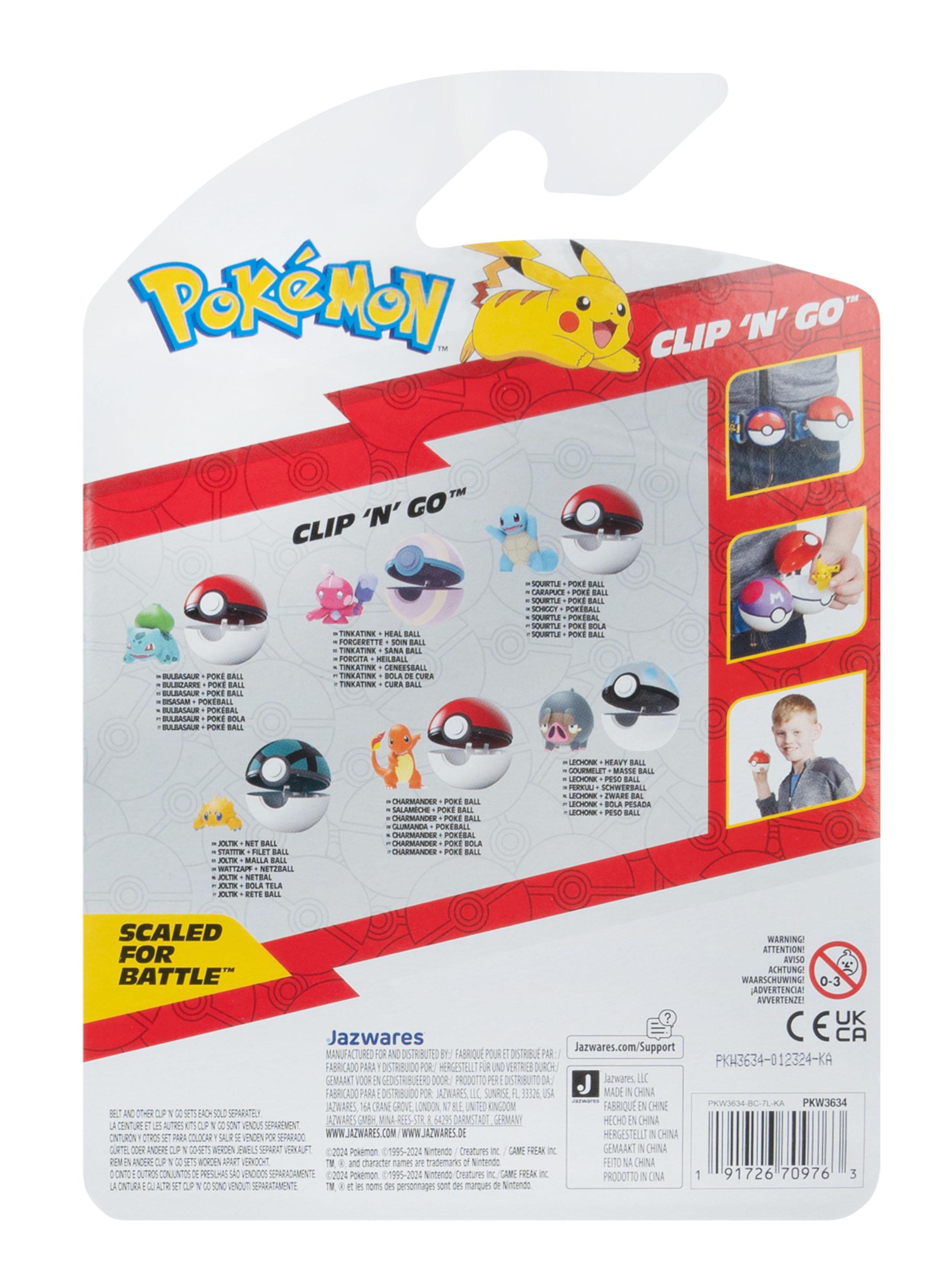 Figura de Acción Pokémon Clip‘N’ Go Bulbasaur-2