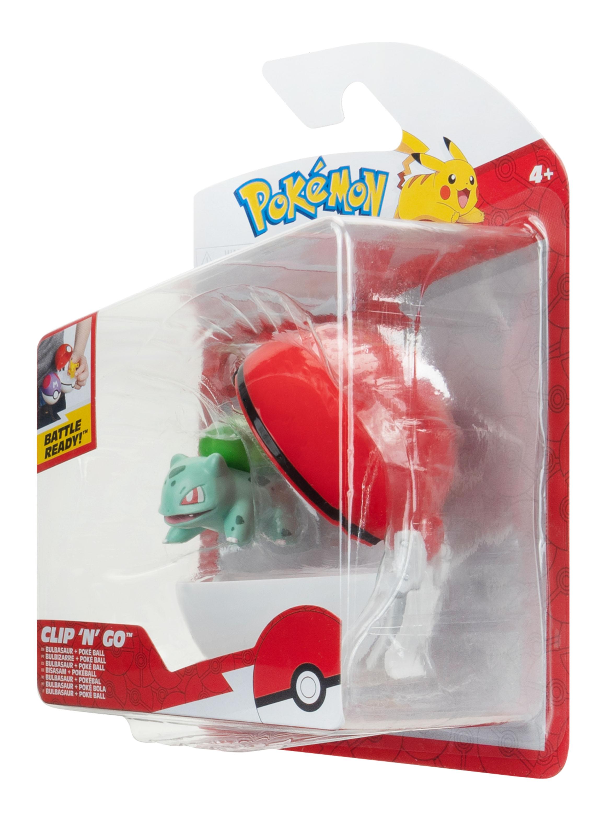 Figura de Acción Pokémon Clip‘N’ Go Bulbasaur-3