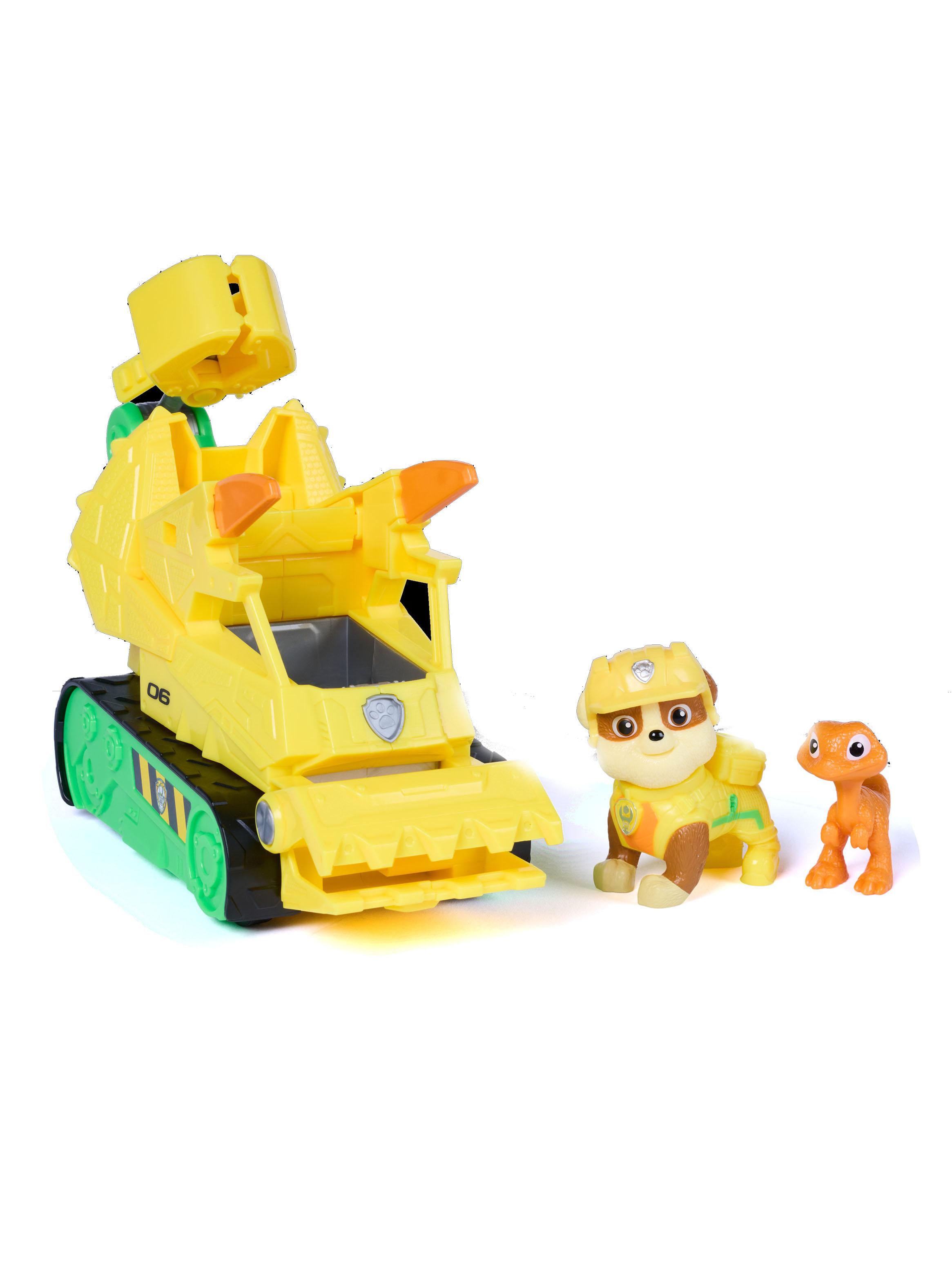 Vehículo Excavadora Dino Rescate Rubble-3