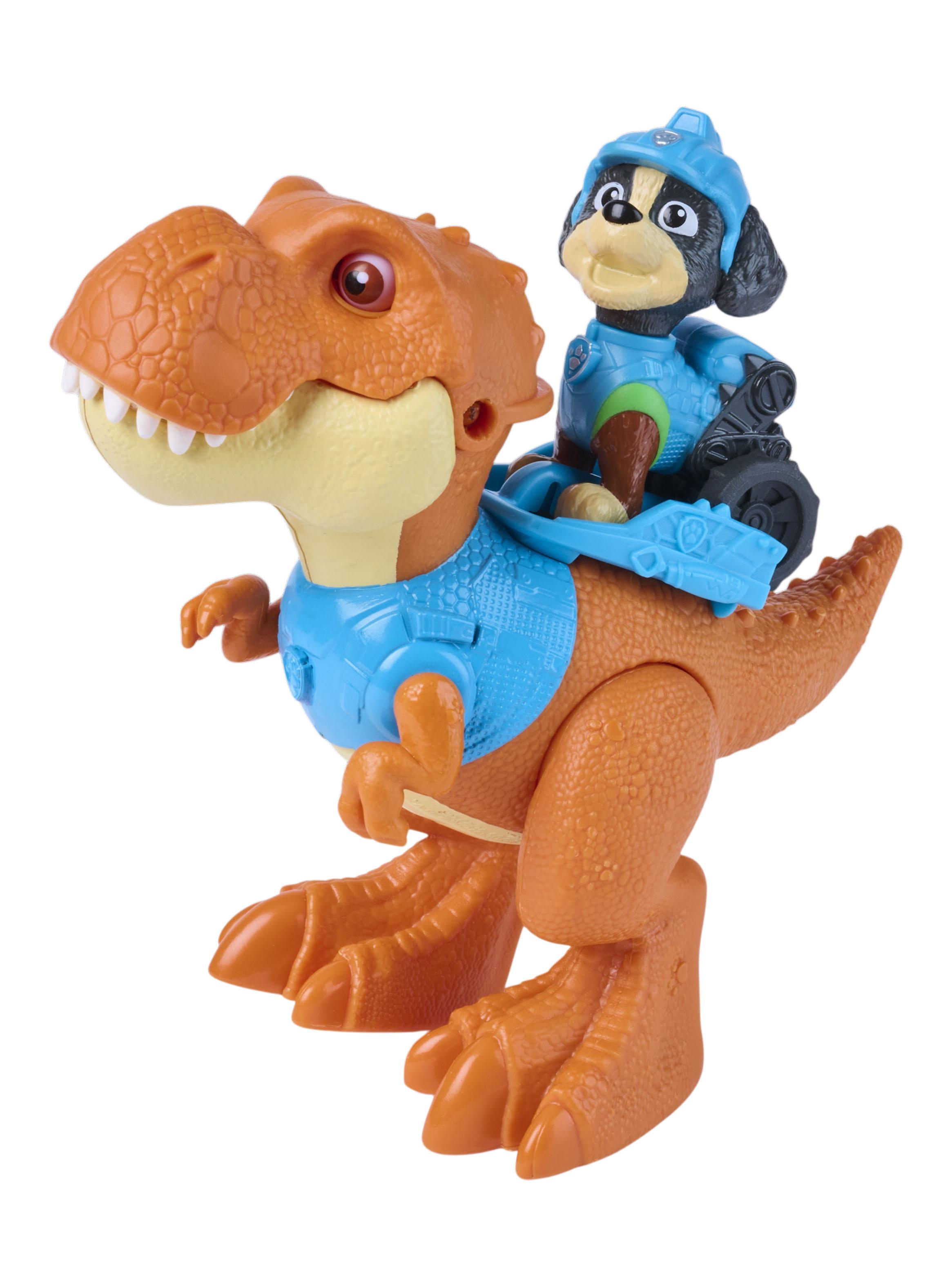Dinosaurio Rex Rugiente con Figura Canina-2