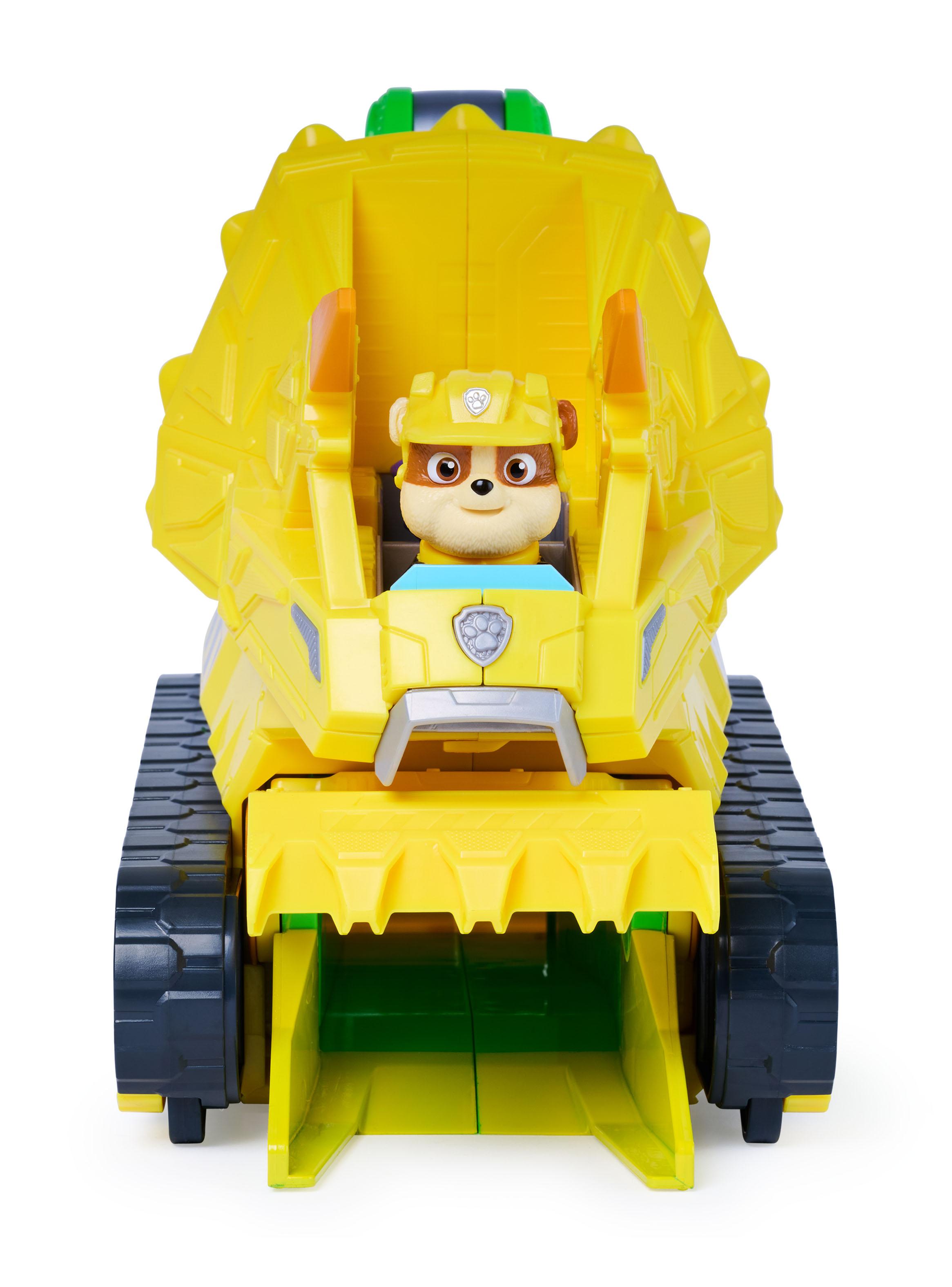 Vehículo Bulldozer de Rescate Rubble Dino Movie-2