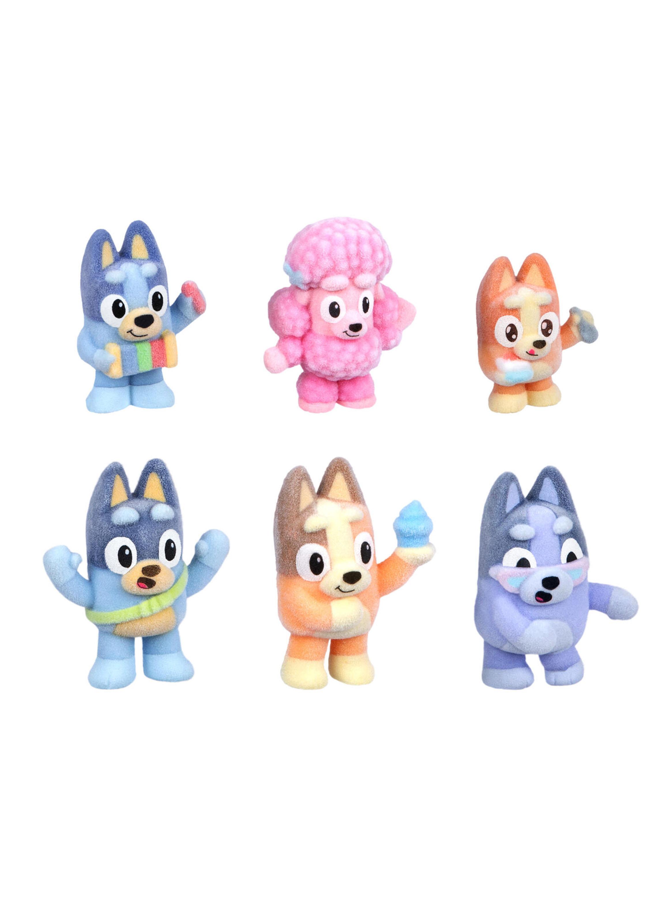 Figuras de Colección Bluey Fuzzies Deluxe con 2 Sorpresas-2