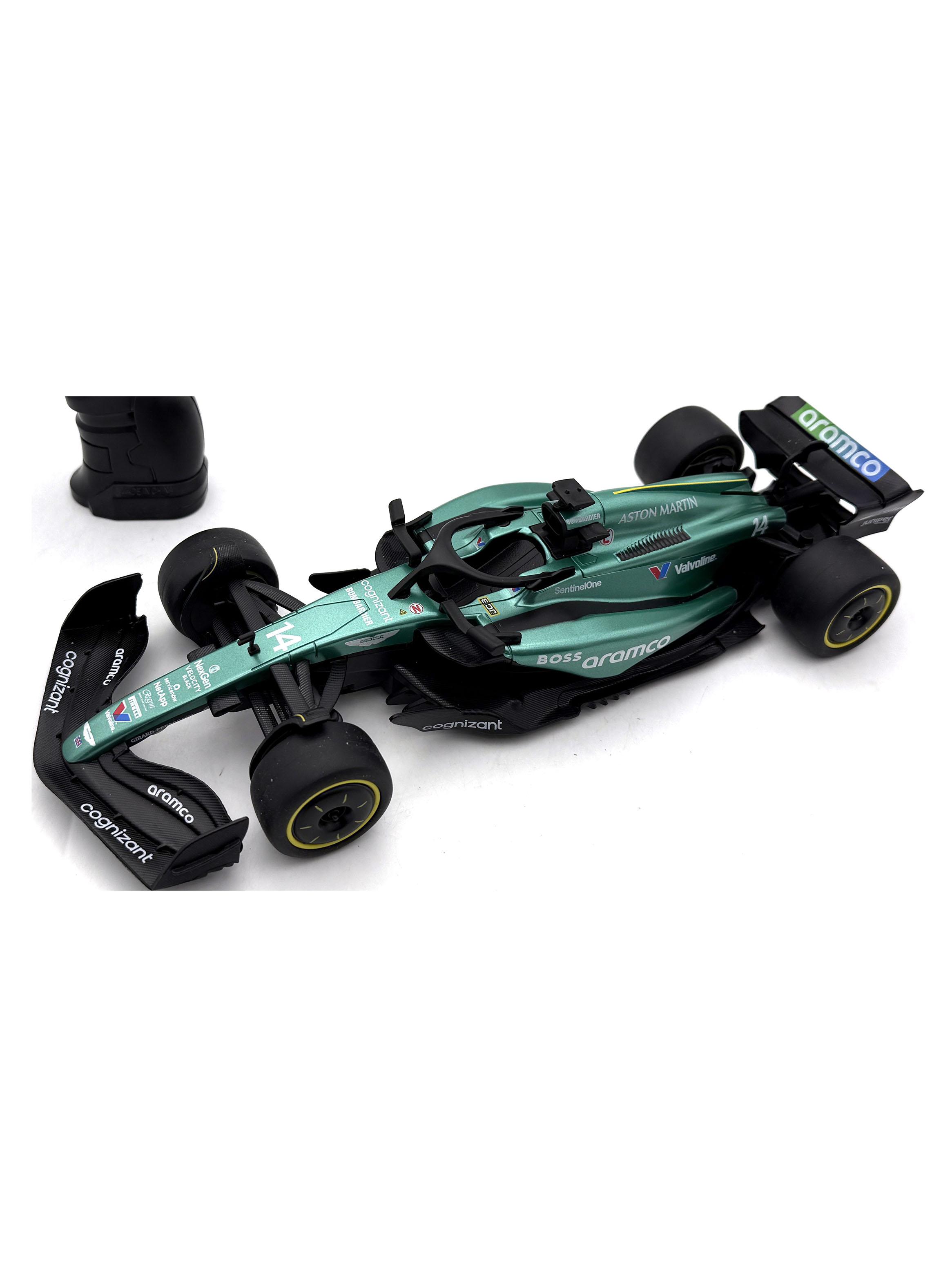 Auto a Control Remoto Fórmula 1 Aston Martin 1:20-2