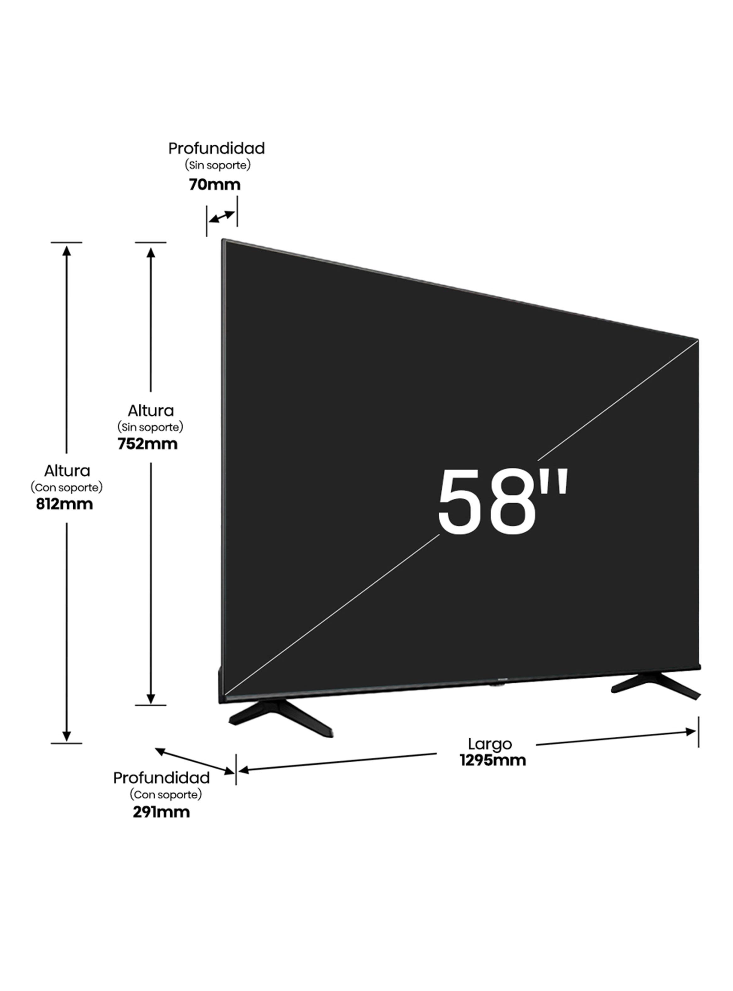 LED Smart TV 58" 4K UHD A6K-1