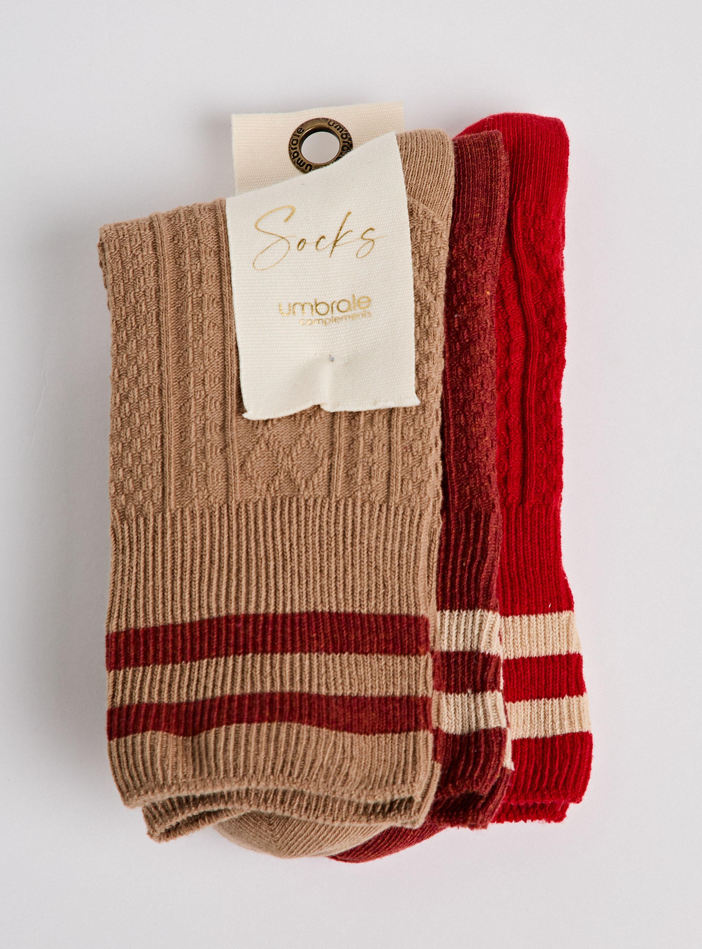 Pack 3 Calcetín Preppy Stripes-4