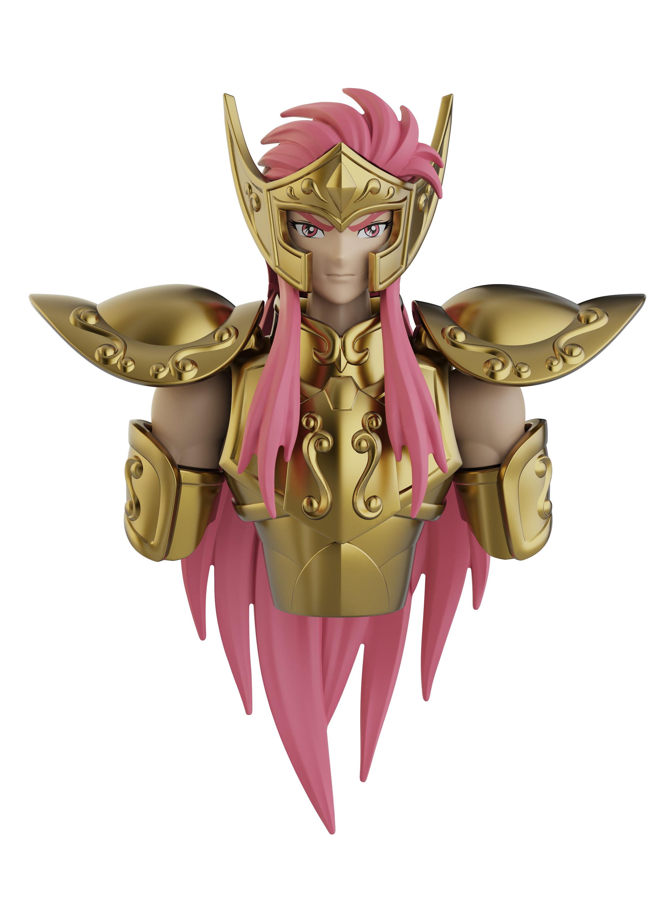 Figura de Colección Saint Seiya Aquarius 101 Piezas-2