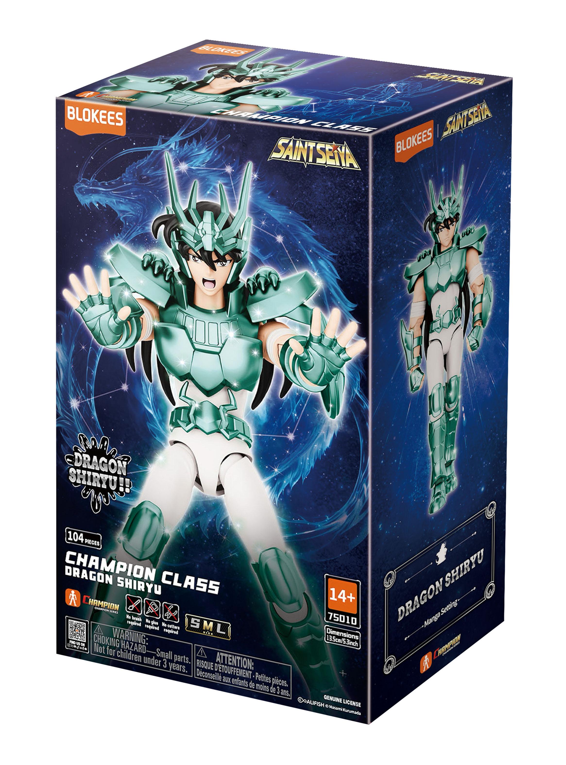 Figura de Colección Saint Seiya Champion Shiryu-4
