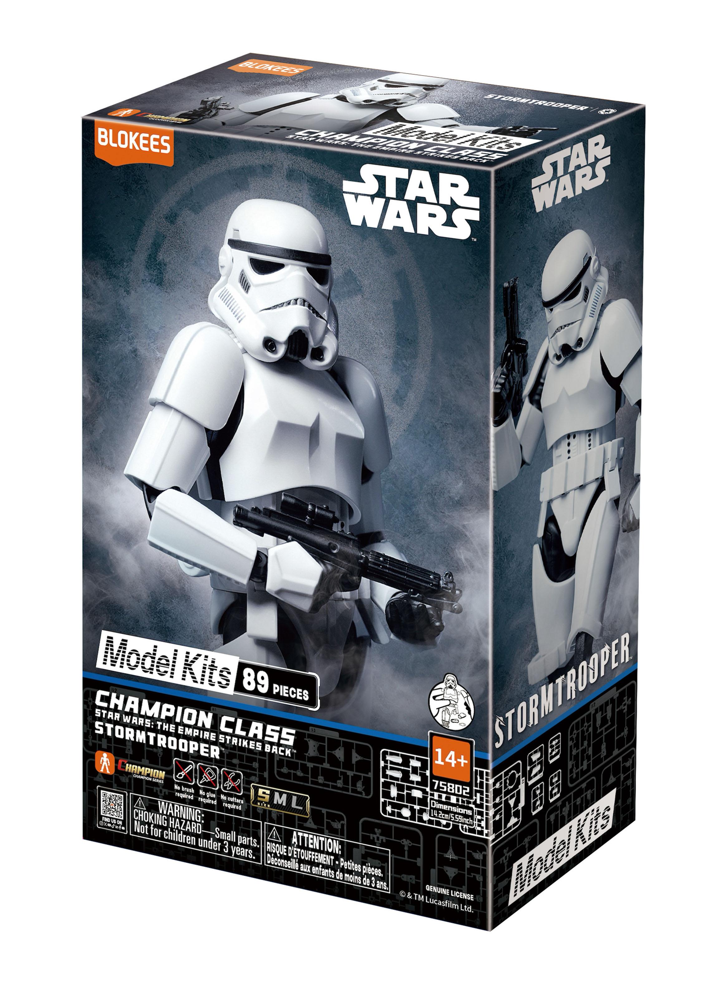 Figura de Colección Stormtrooper 89 Piezas-4