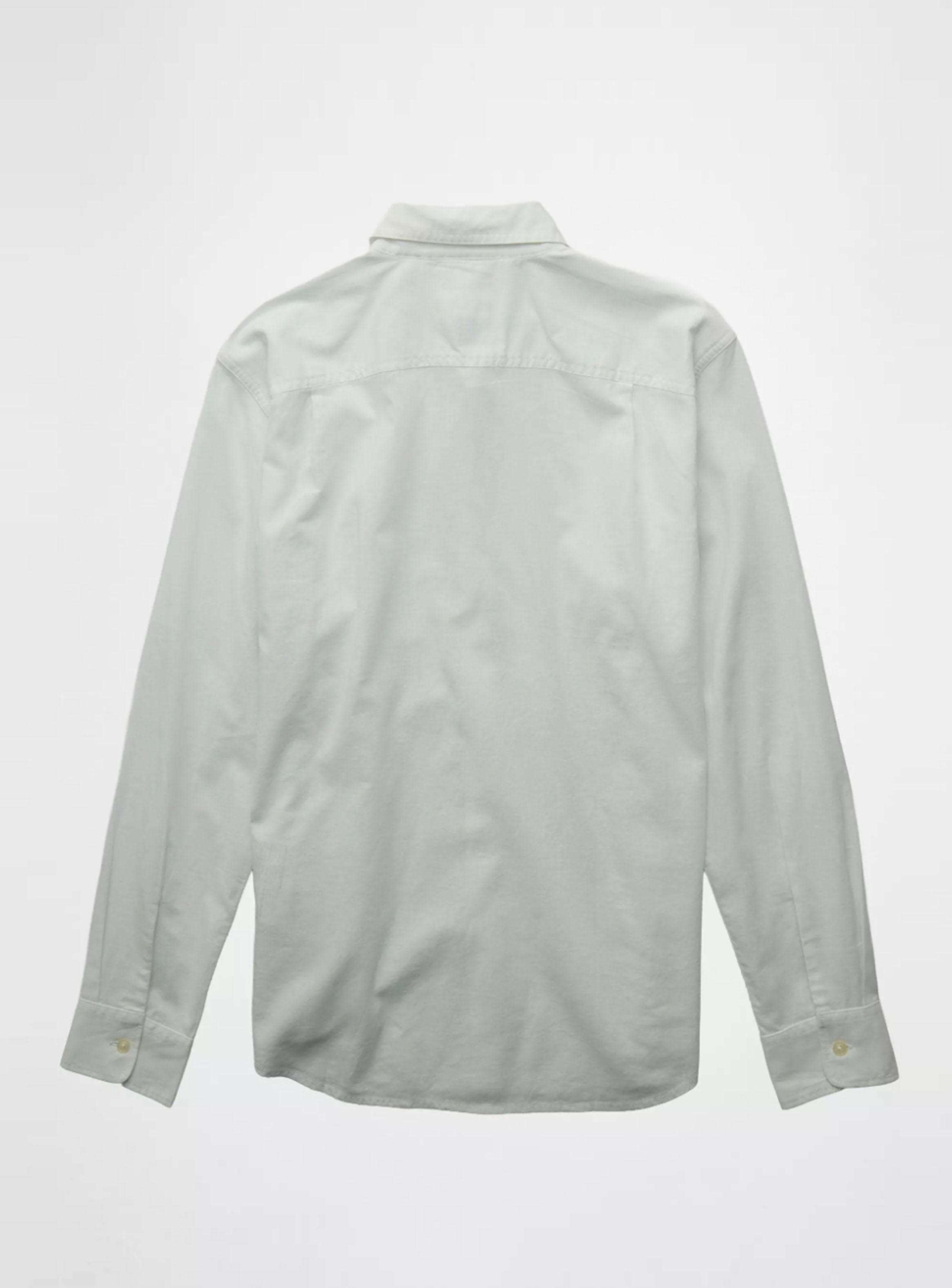 Camisa AE Everyday de Lino con Botones Bolsillo-3