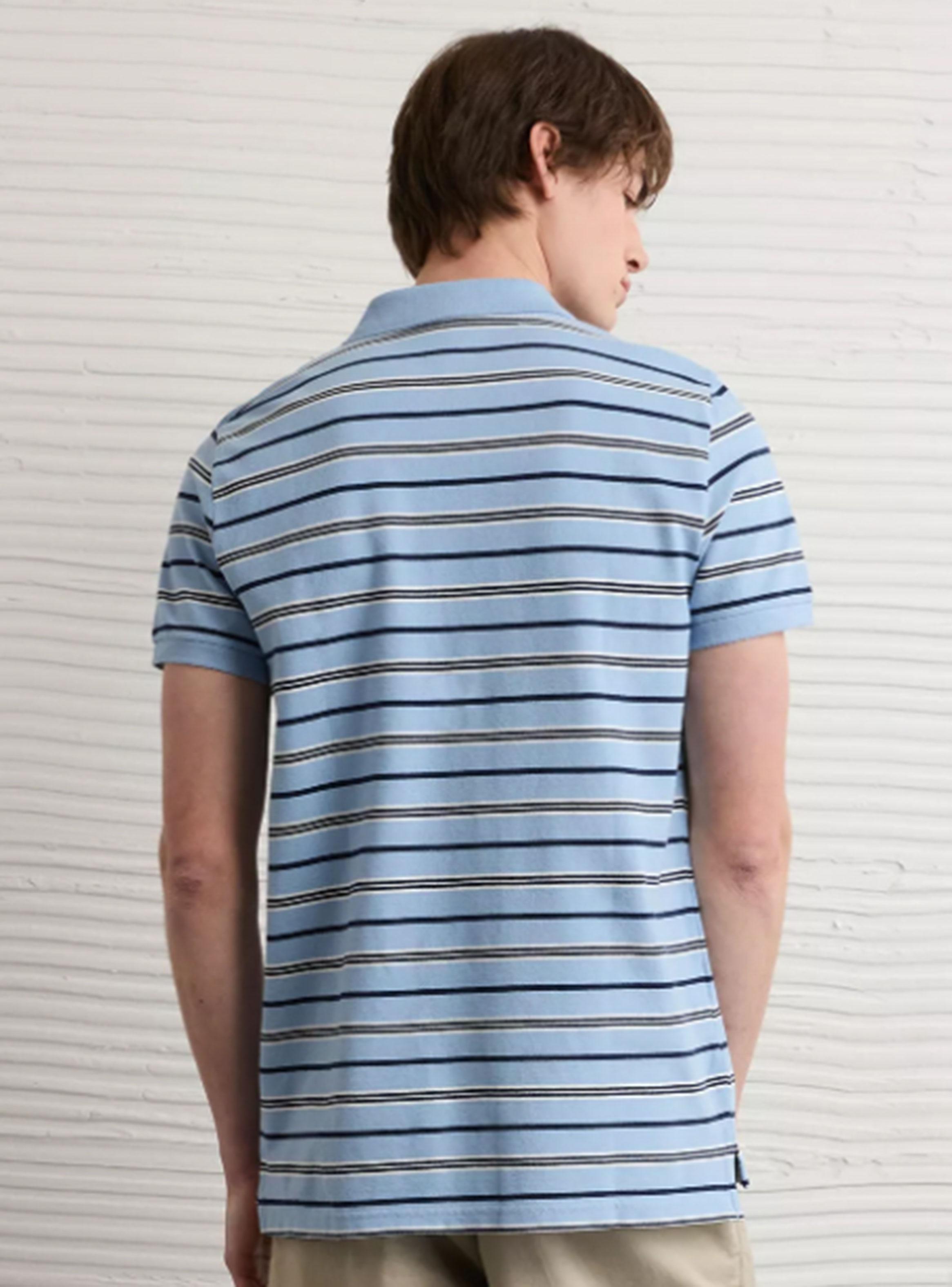 Polera AE Slim Fit Polo de Piqué con Logotipo-1
