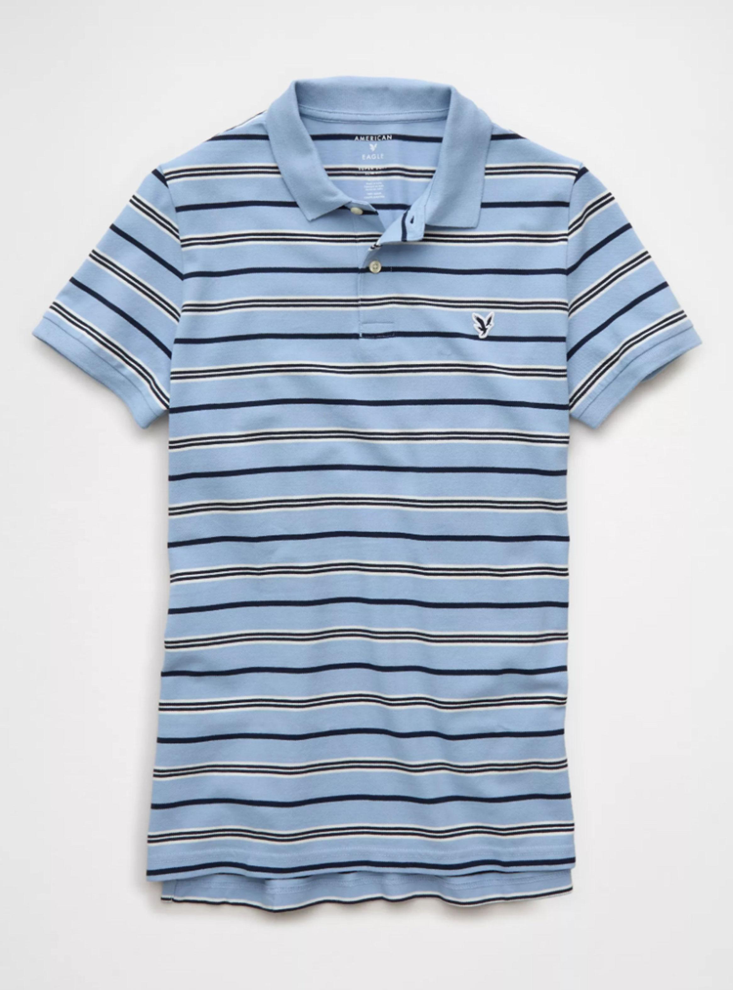 Polera AE Slim Fit Polo de Piqué con Logotipo-4