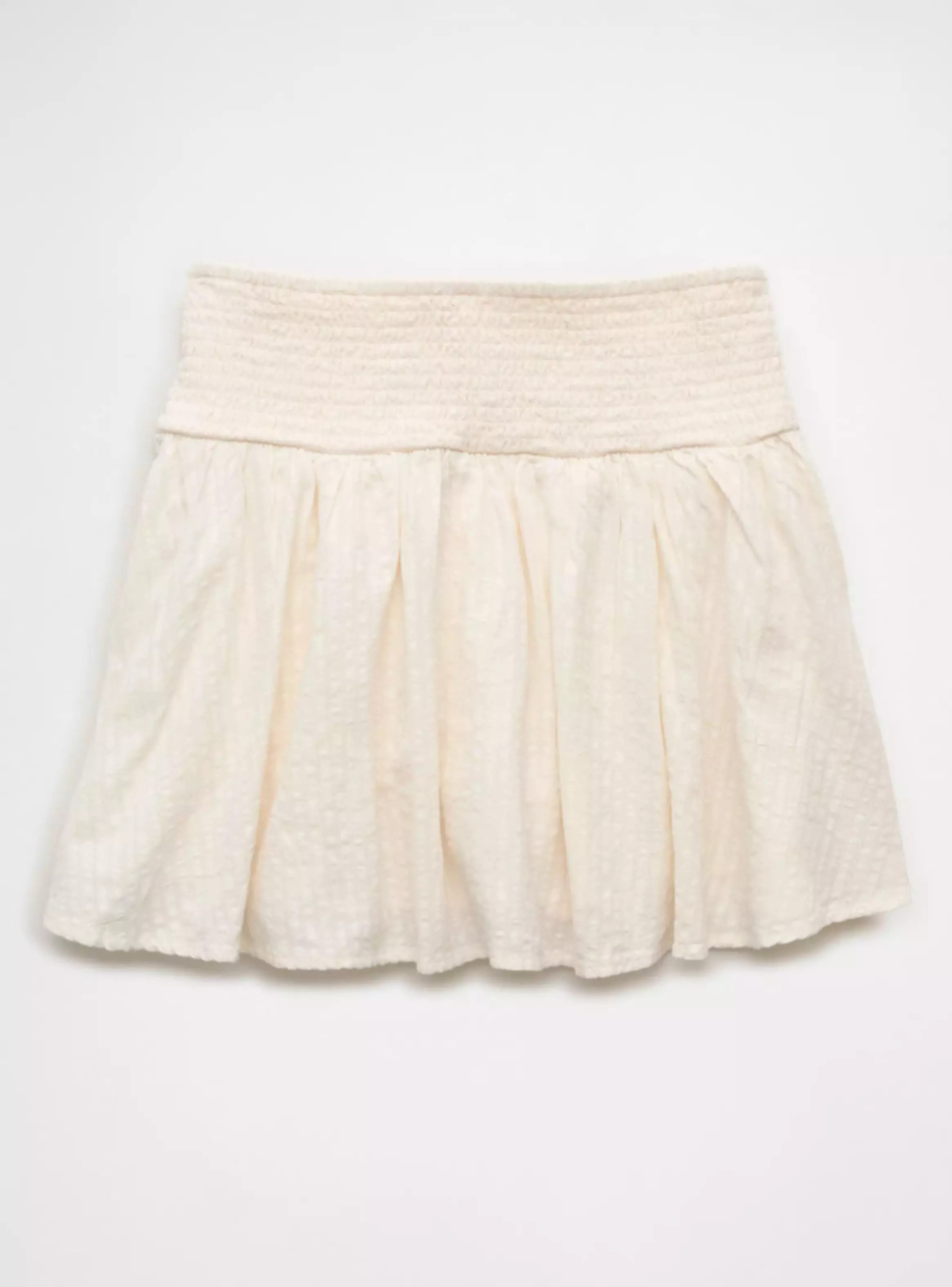 Mini AE High-Waisted Skirt con Cintura Curva-4