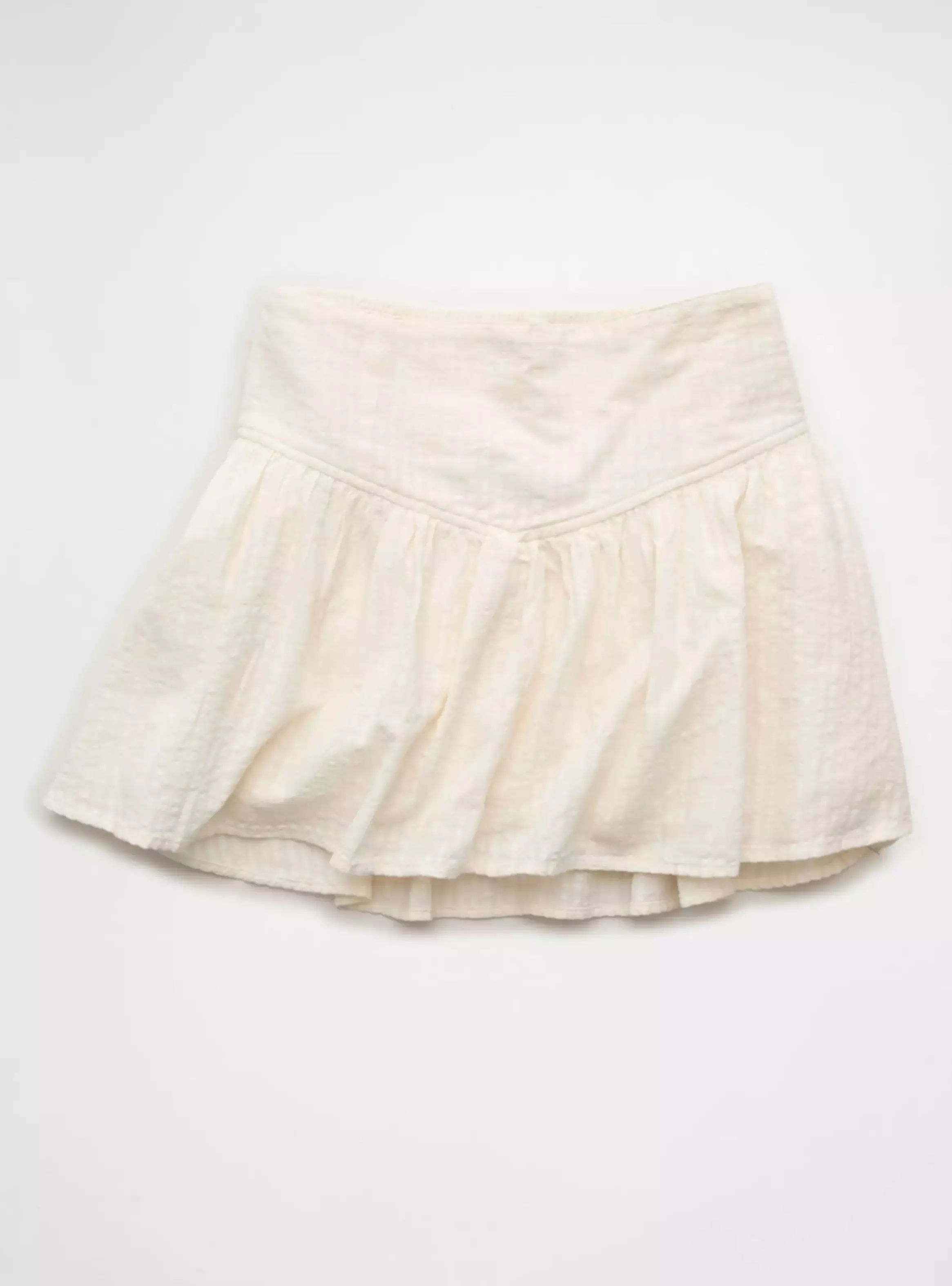 Mini AE High-Waisted Skirt con Cintura Curva-3