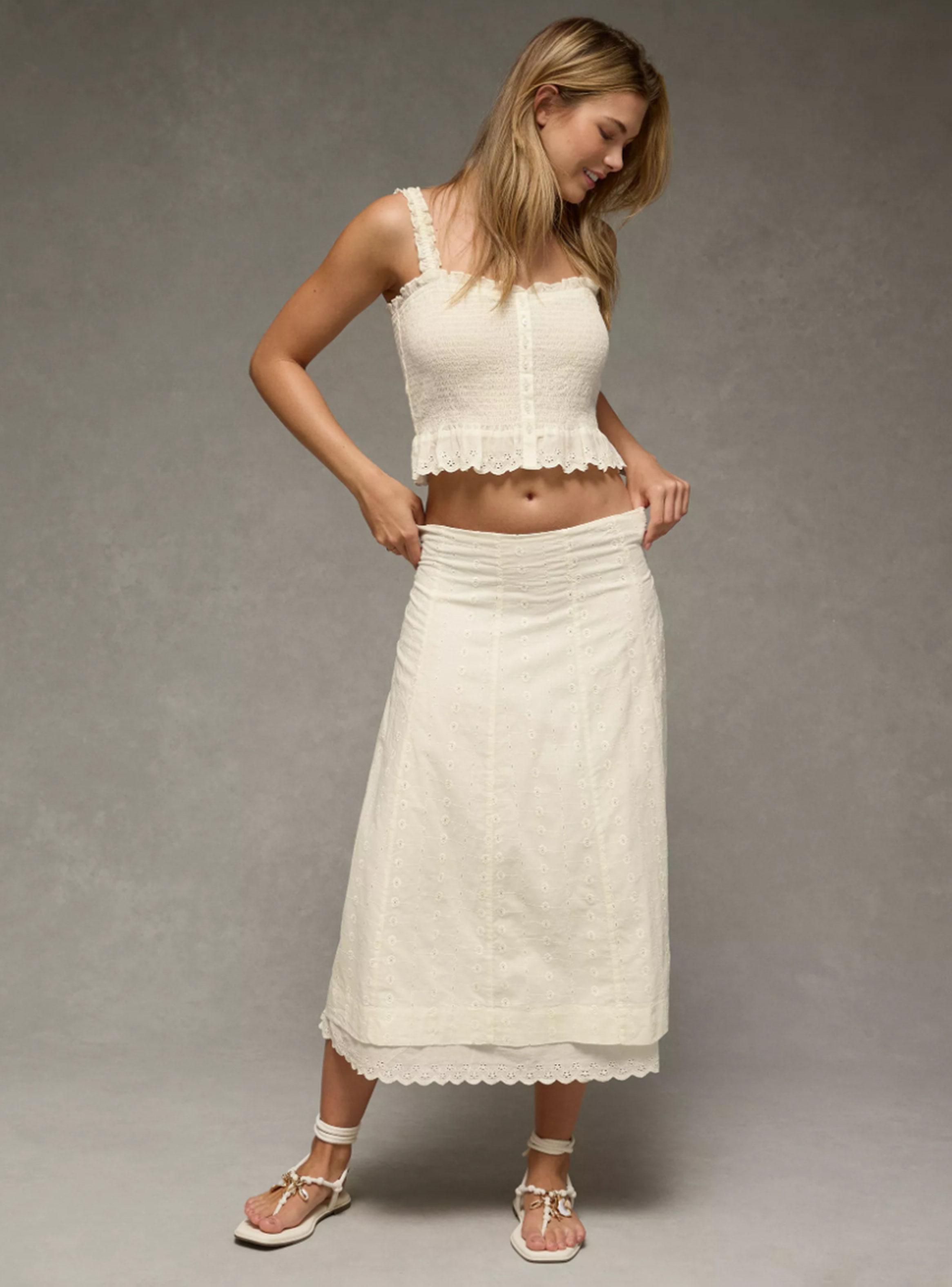Falda AE High-Waisted Midi-2