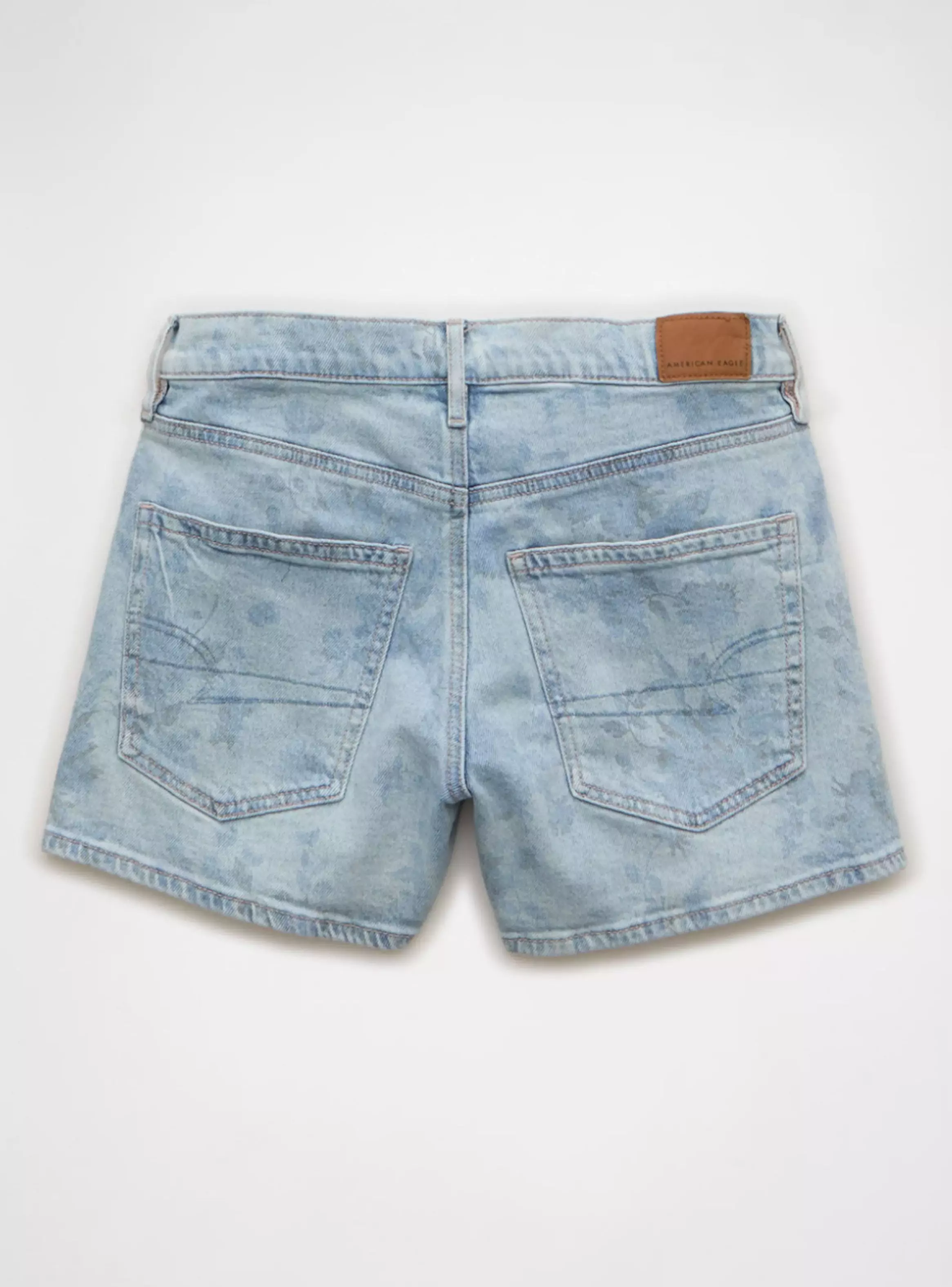Short AE Strigid Denim Cintura Super Alta Relajado-4