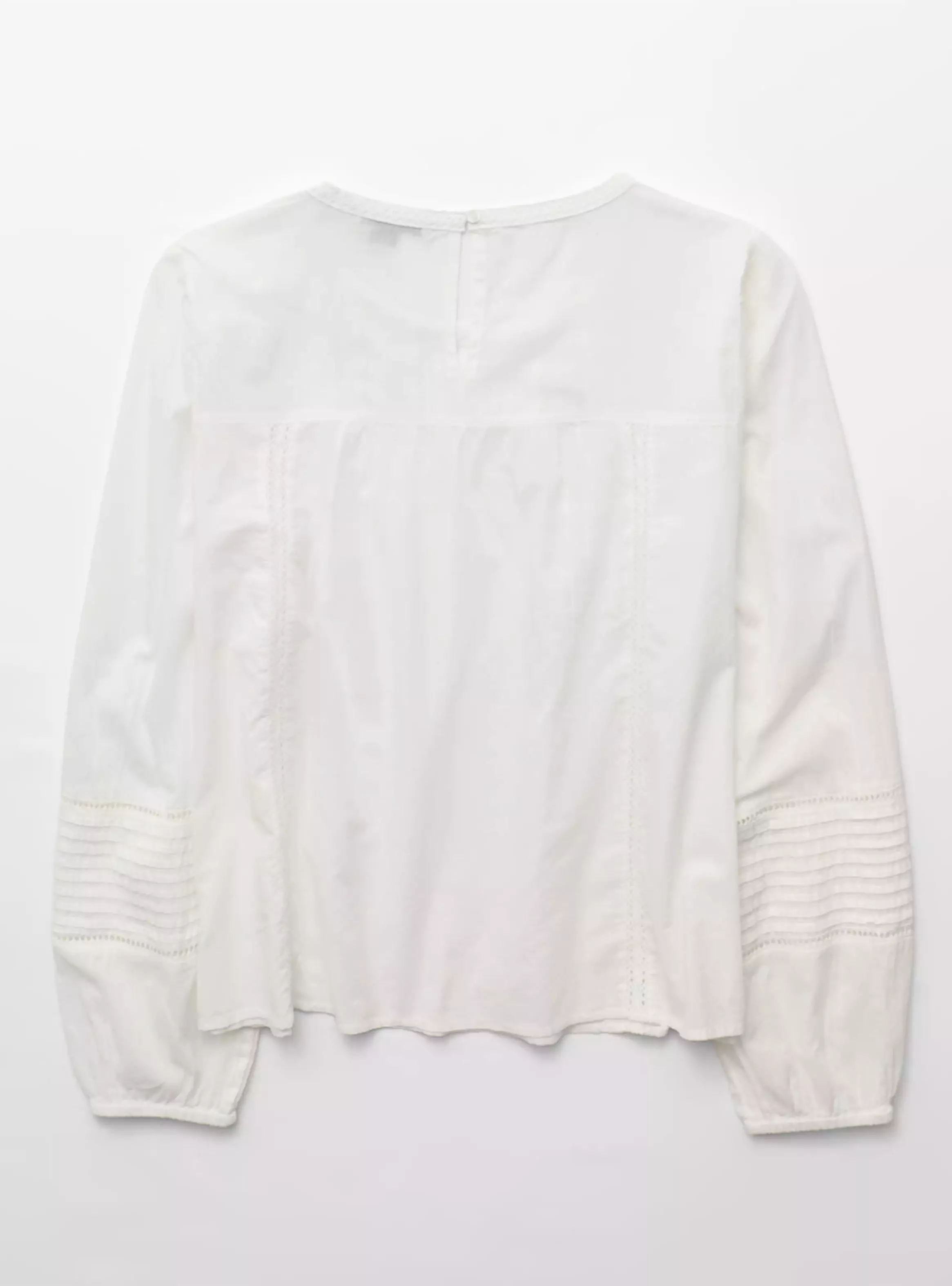 Blusa AE de Encaje Manga Larga-4