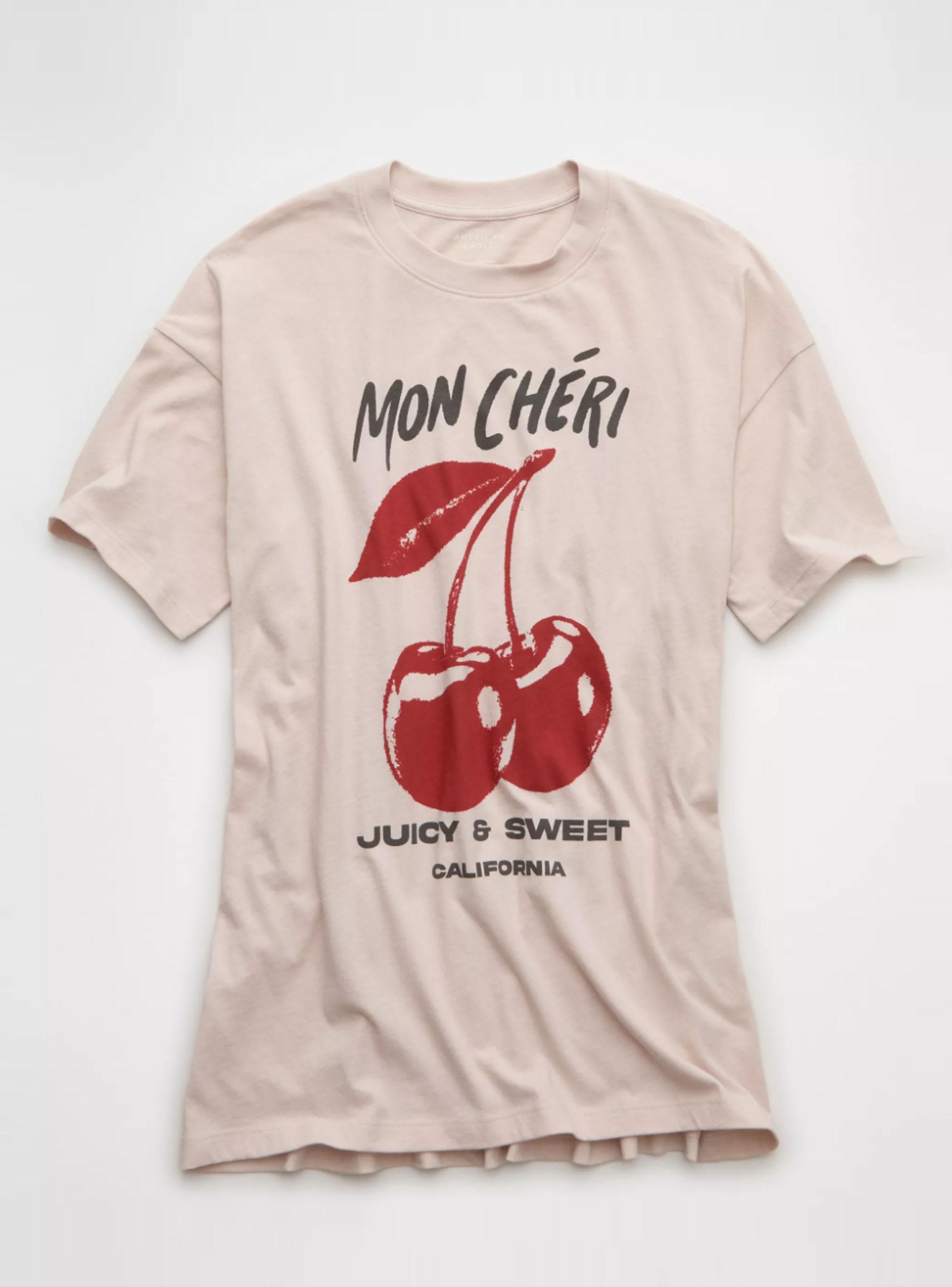 Polera AE Extragrande con Gráfico de Mon Chérie-3