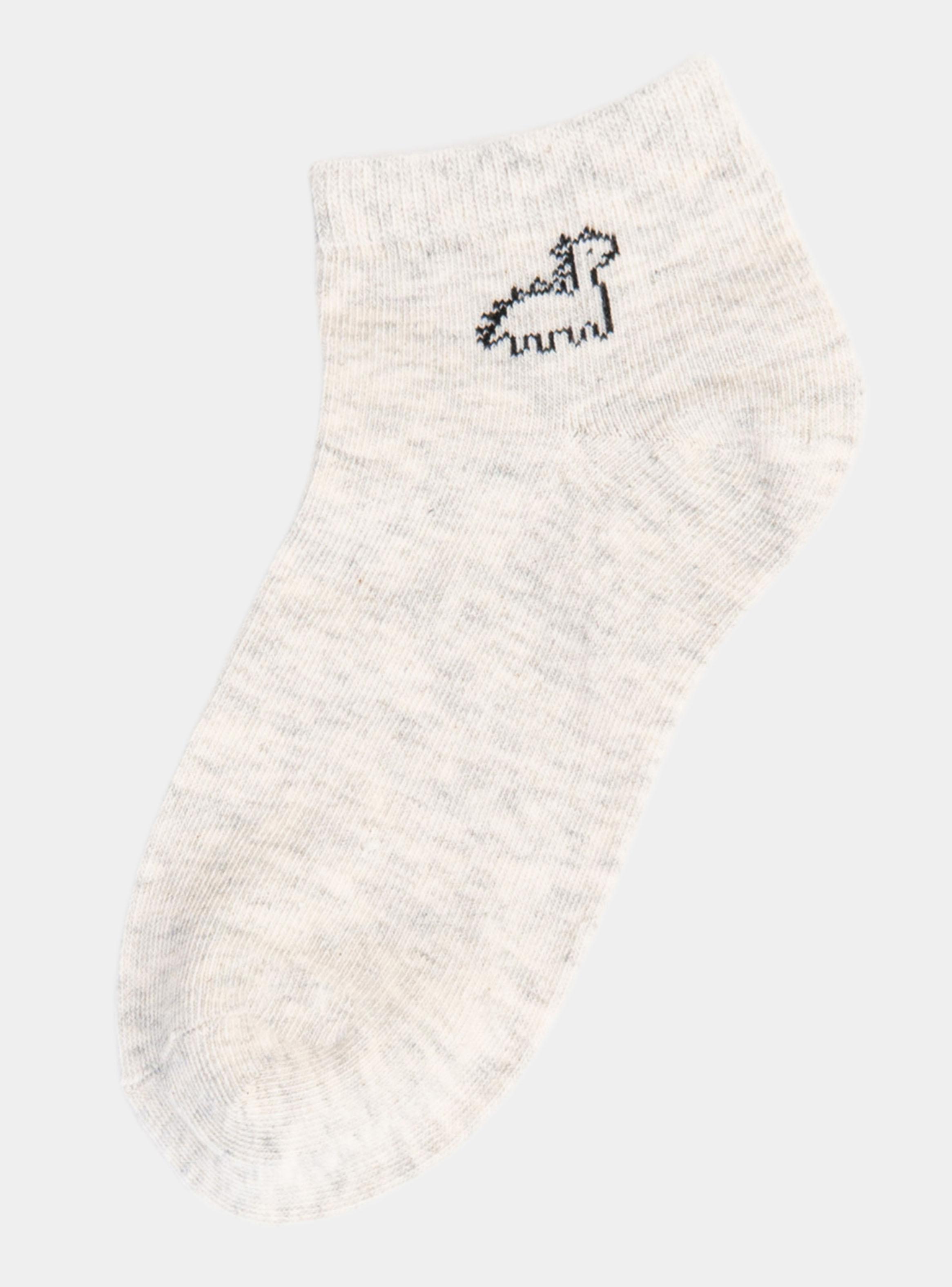 Pack 10 Calcetín Tobillero Bordado Algodón-1