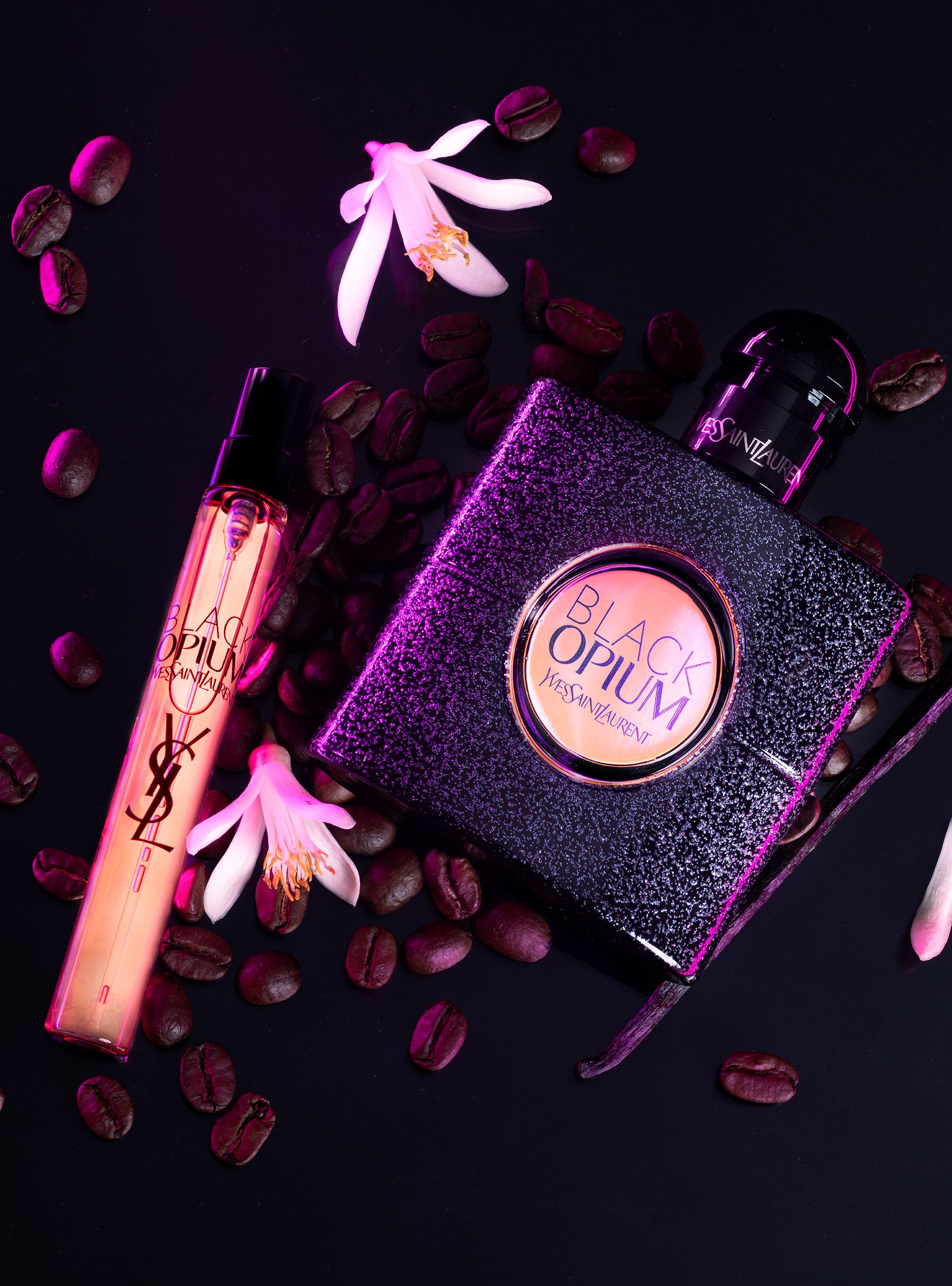 Set Perfume Black Opium EDP Mujer 90ml + 10ml + Body Loation 50ml Yves Saint Laurent-2