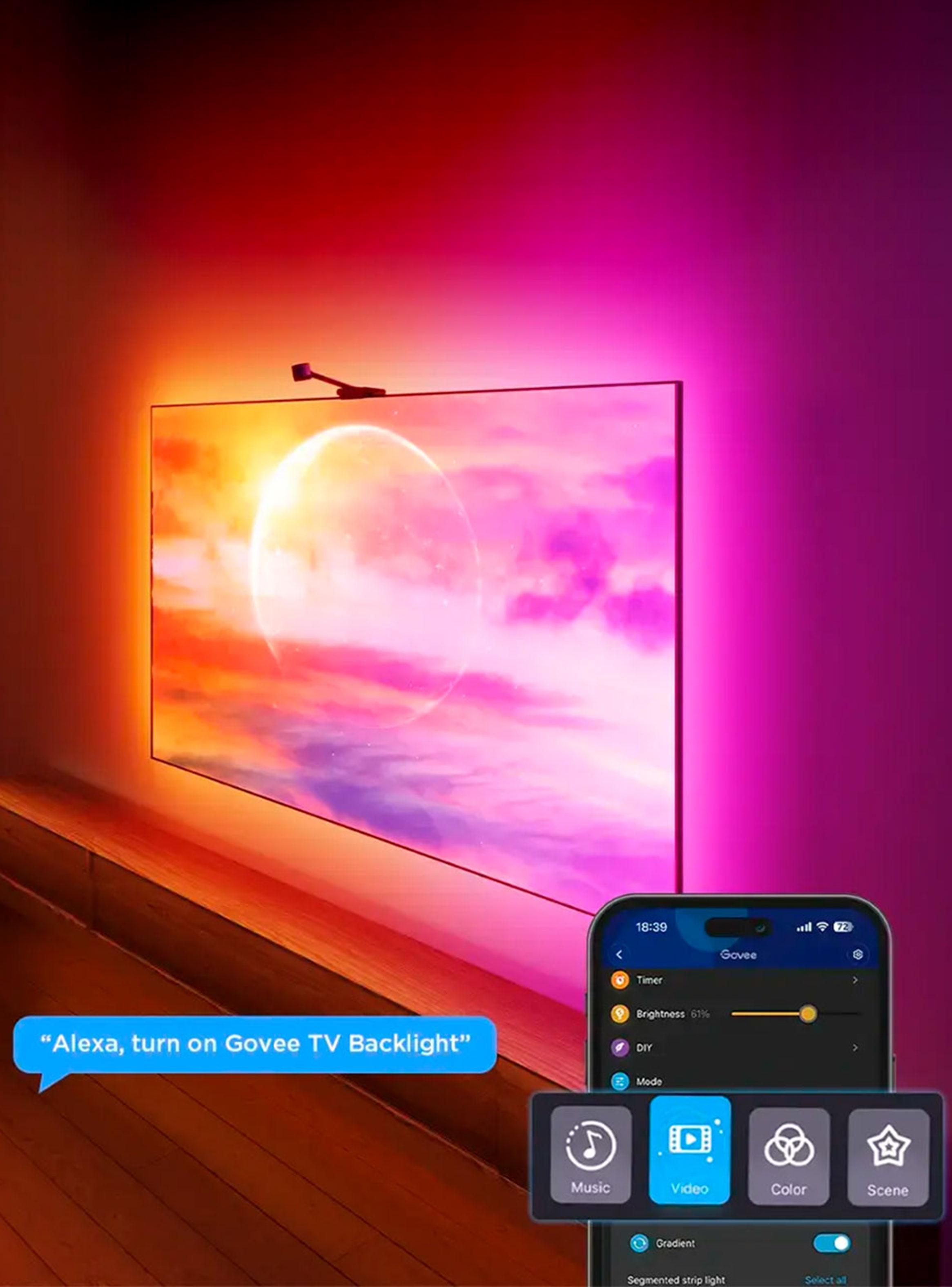 Retroiluminación LED Smart TV 3S 75-85''-6