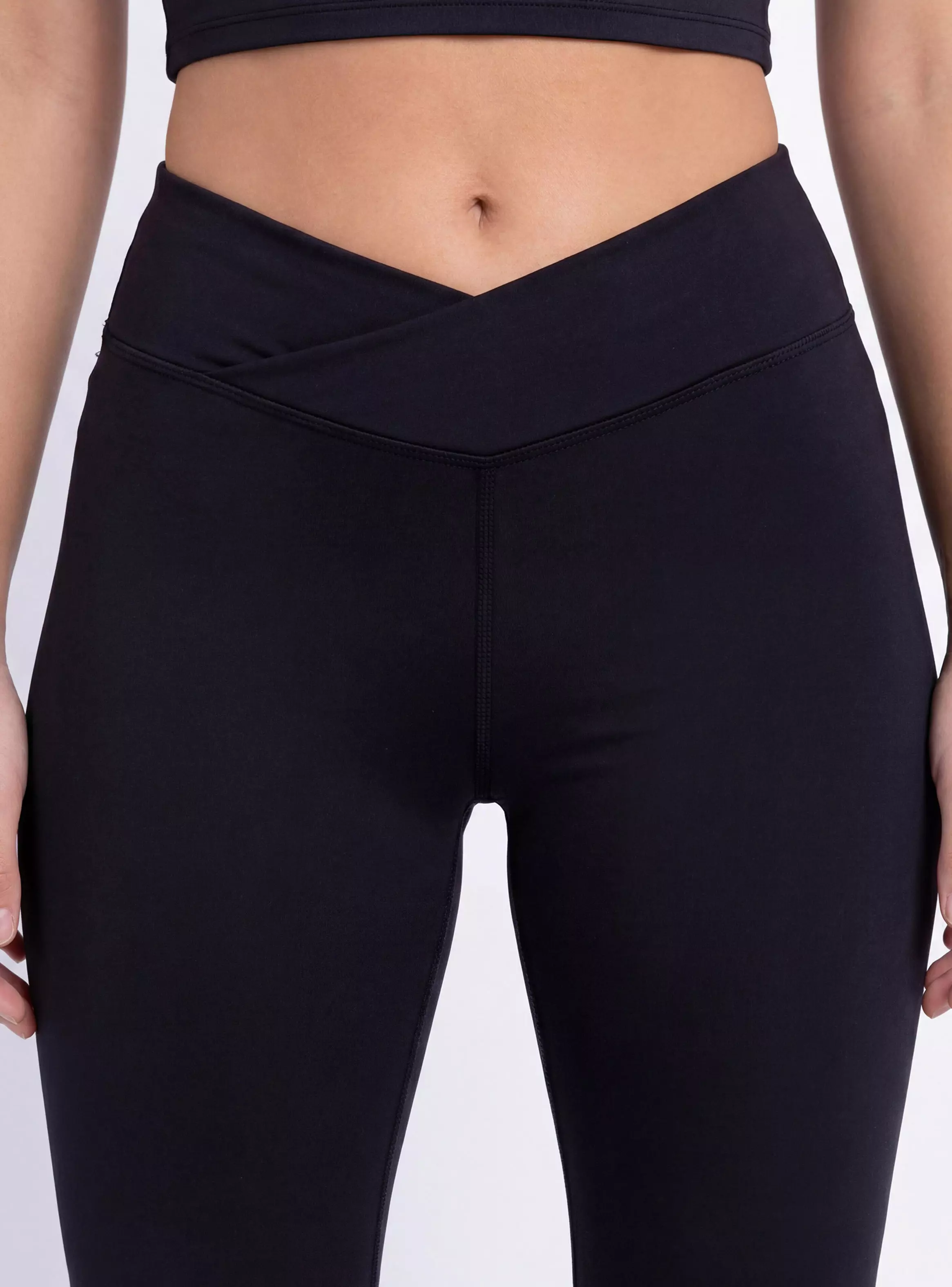 Calza Jereni Pretina Cruzada Flare Legging-2