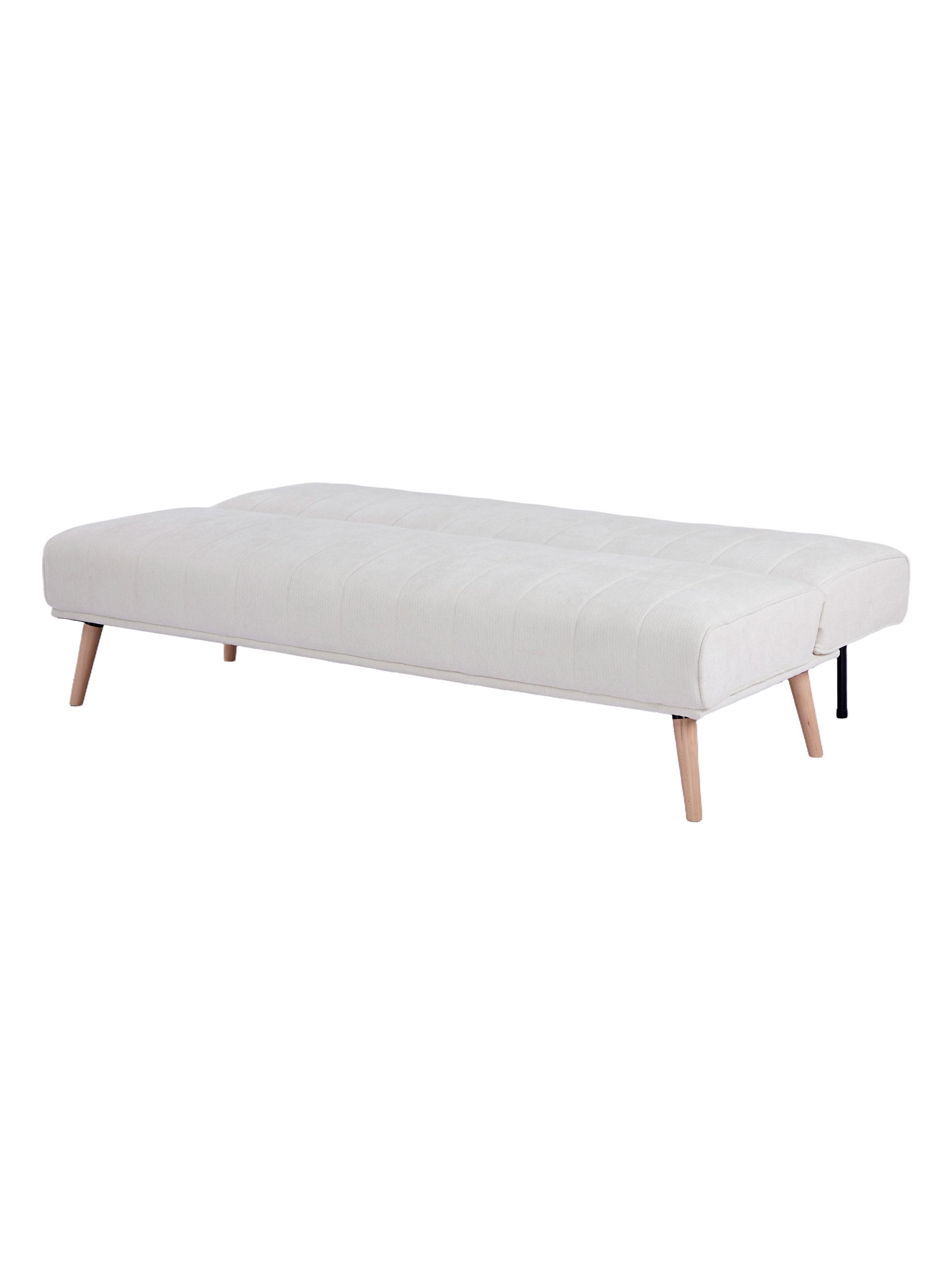 Futón Ava 180x86x81 cm Blanco-5