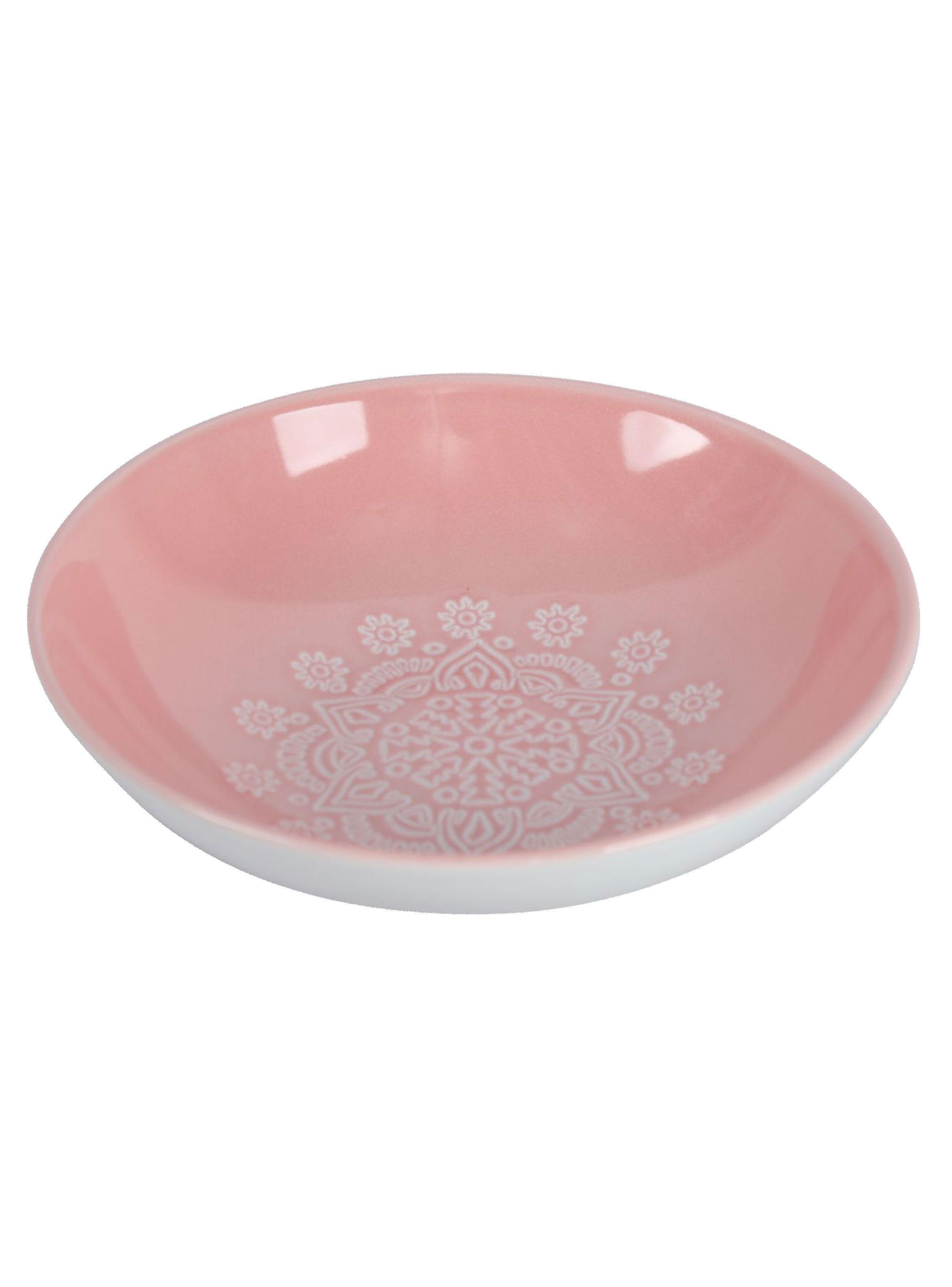 Set de Vajilla 18 Piezas Mandala Rosada-3