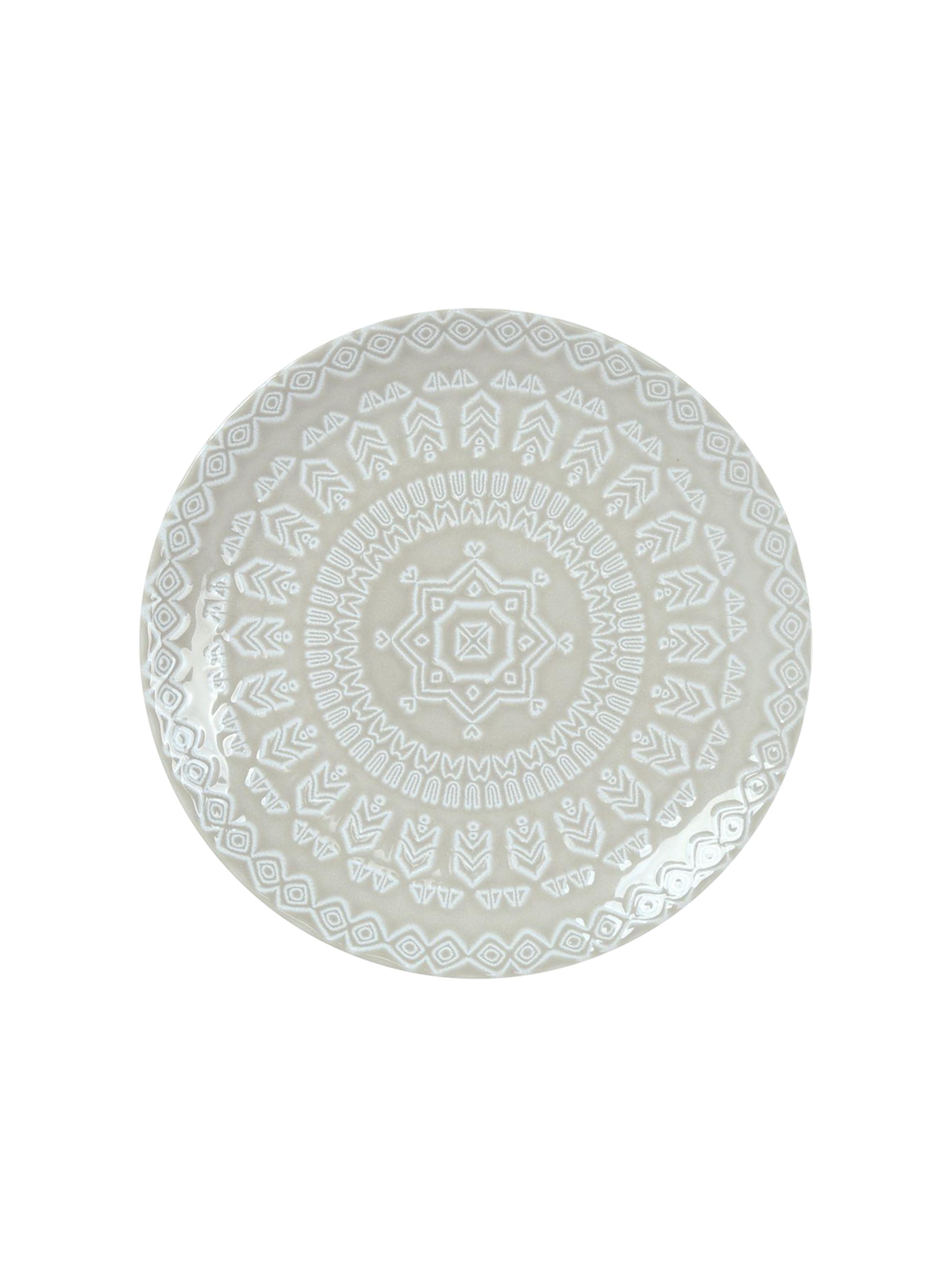 Set de Vajilla 18 Piezas Mandala Beige-2