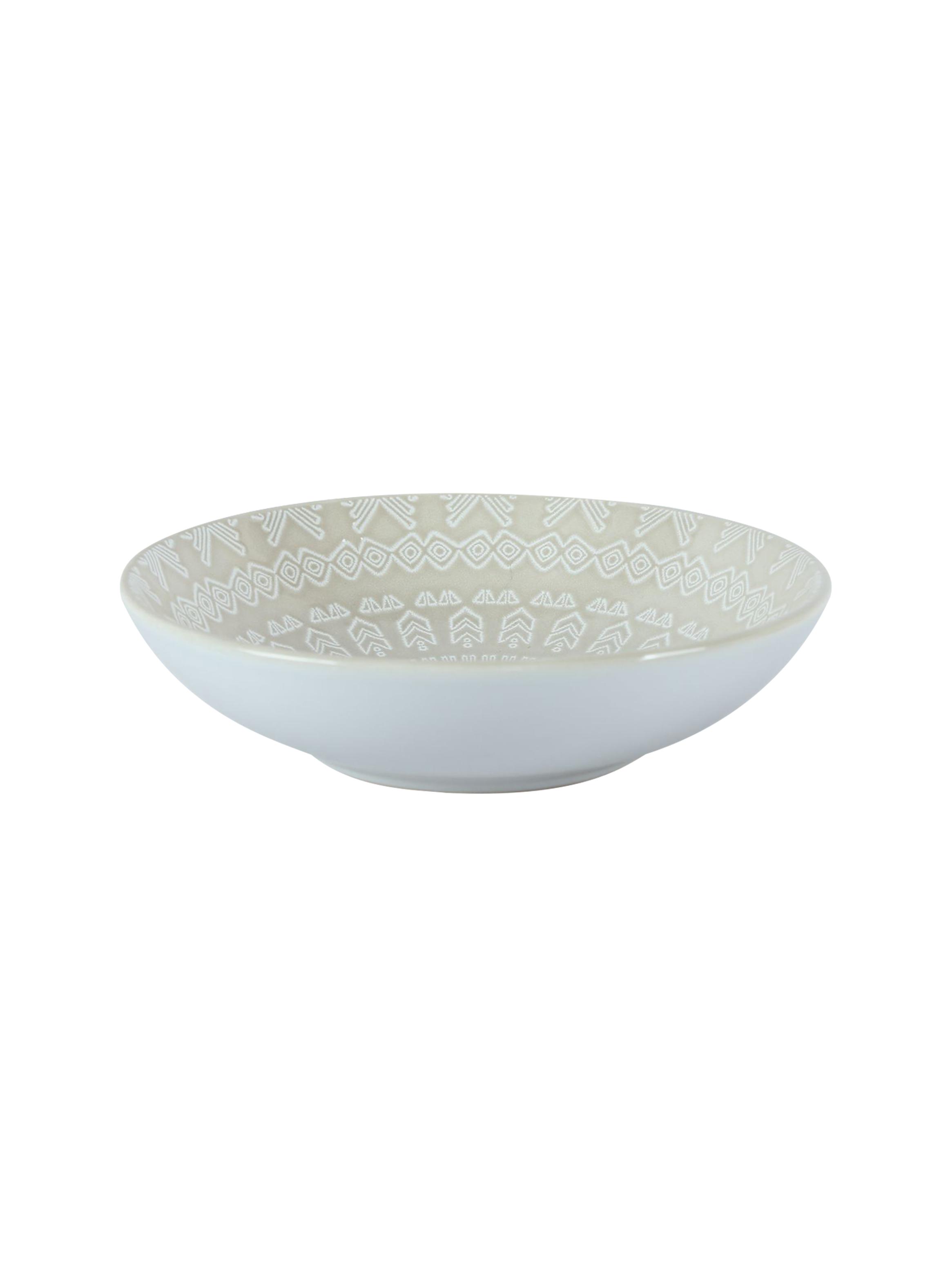 Set de Vajilla 18 Piezas Mandala Beige-3