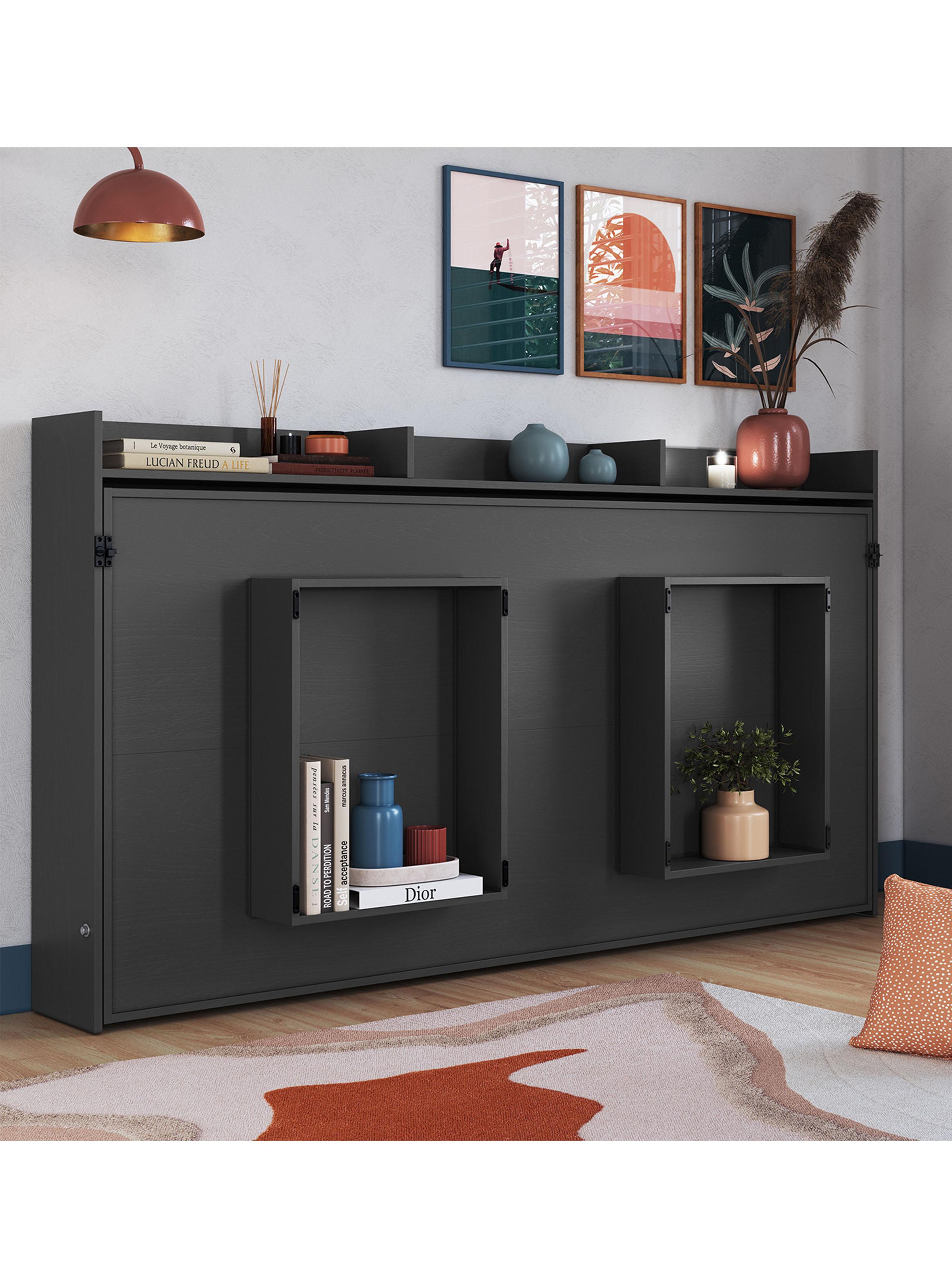 Cama Plegable Horizontal 1.5 Plazas Hanover-4
