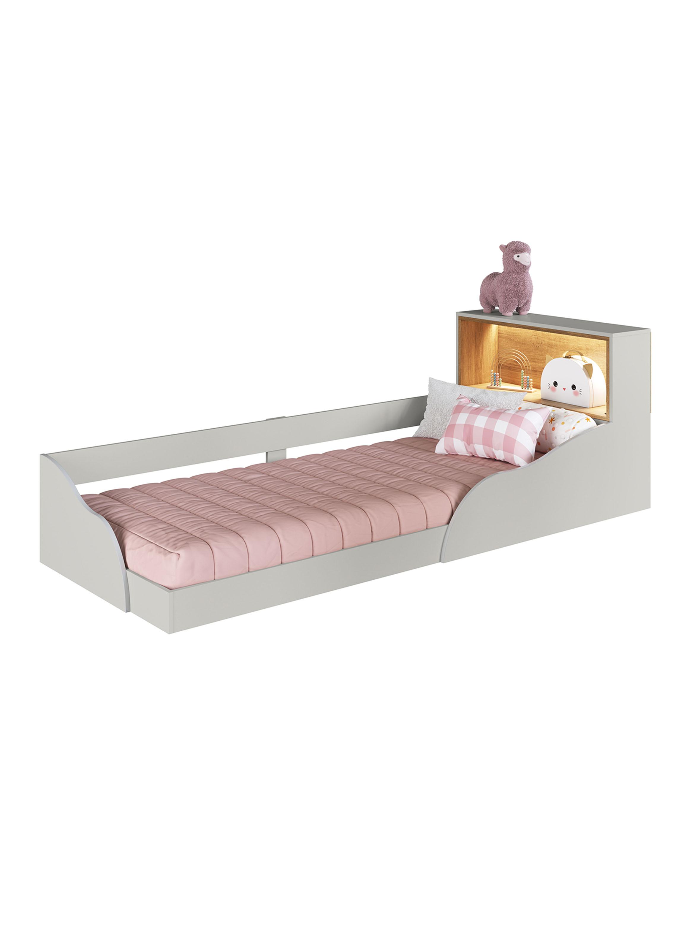 Cama Montessori Con Luz Led 1 Pza Lille-2