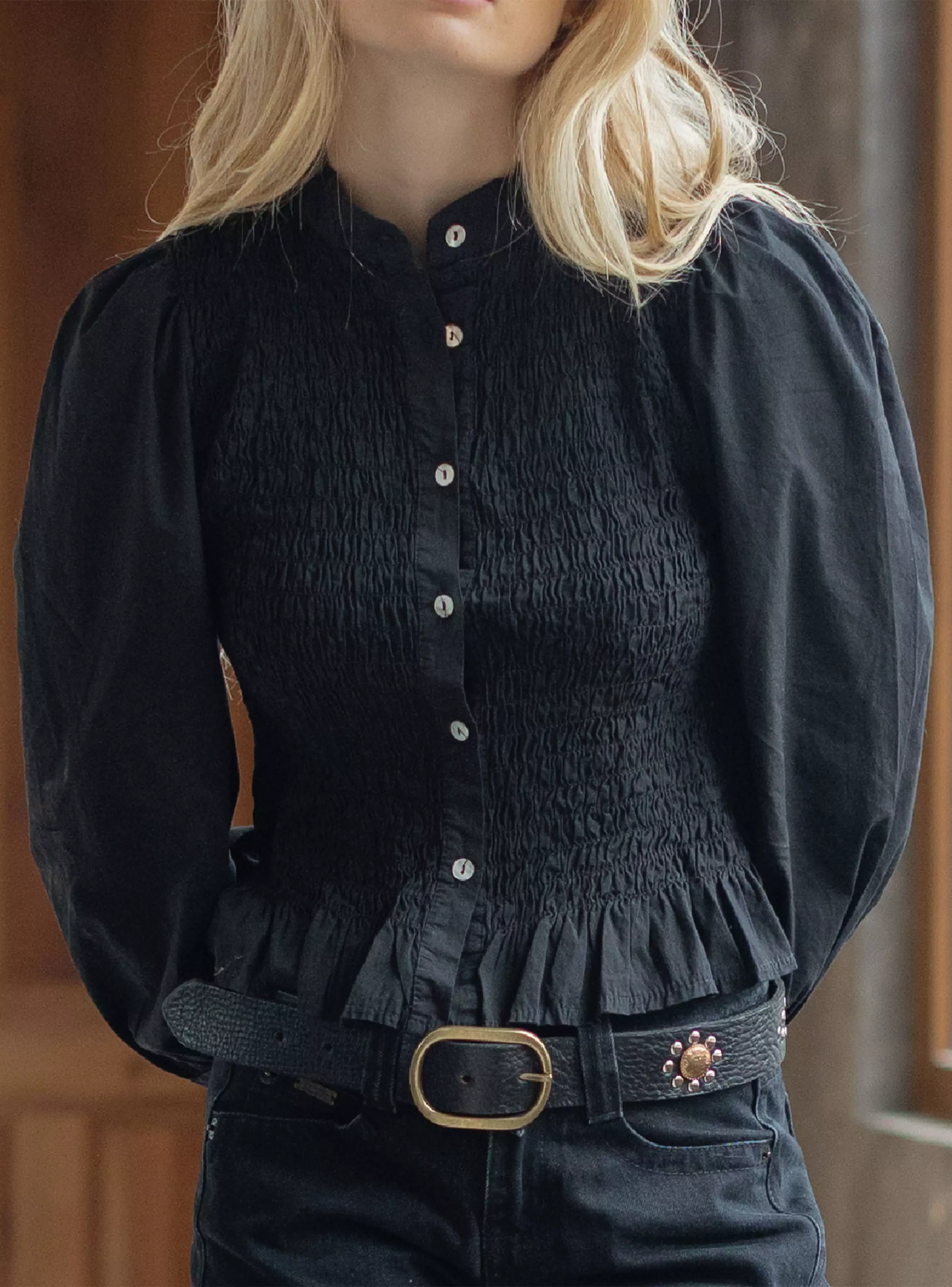 Blusa Efecto Panal-0