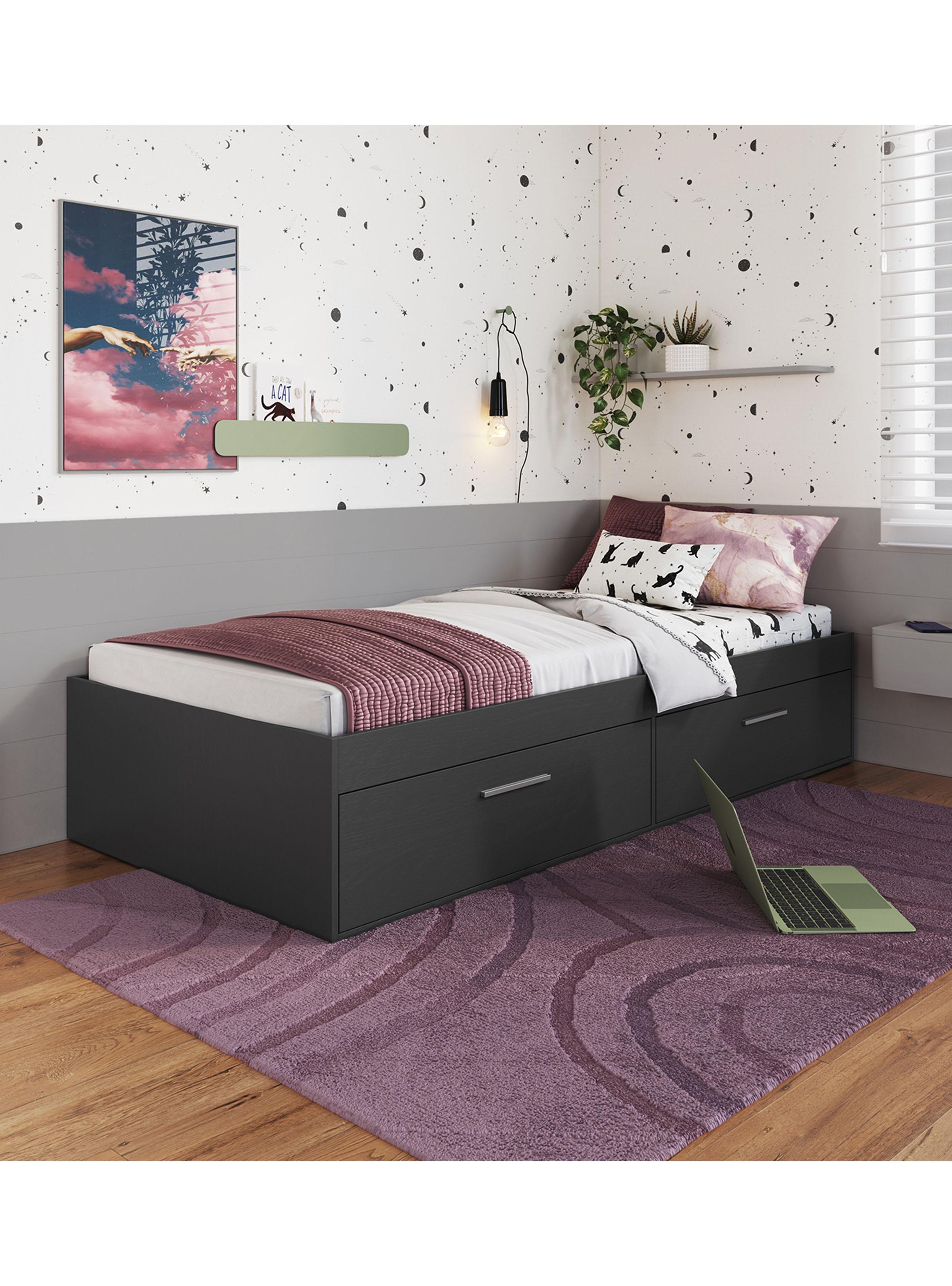 Cama Boxet con 2 Puertas 1.5 Plazas Tokio-3