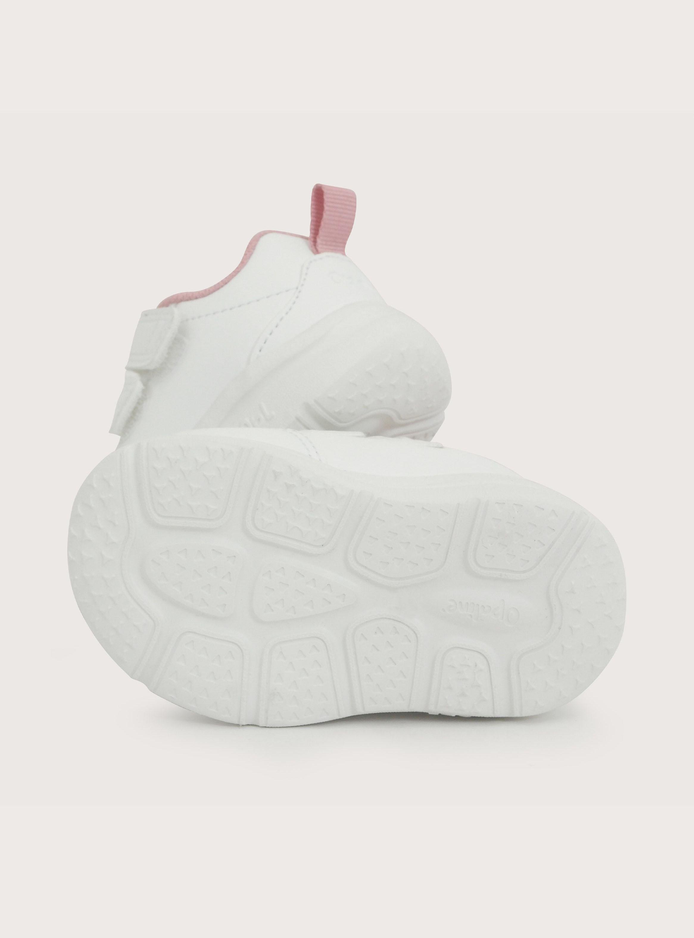 Zapatilla Urbana Sport Blanca Dos Velcro Niña T.18 a T.21-3