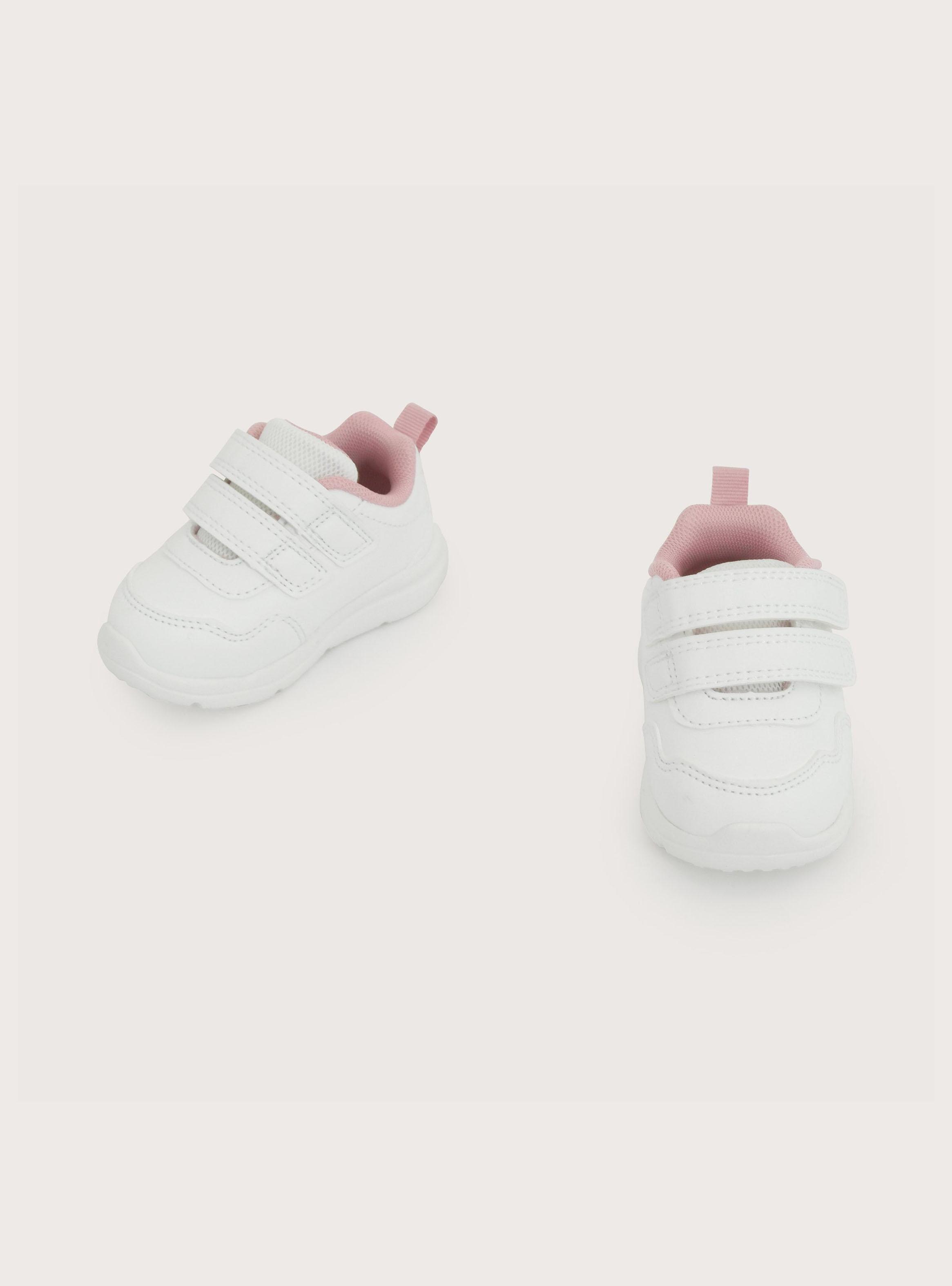 Zapatilla Urbana Sport Blanca Dos Velcro Niña T.18 a T.21-2