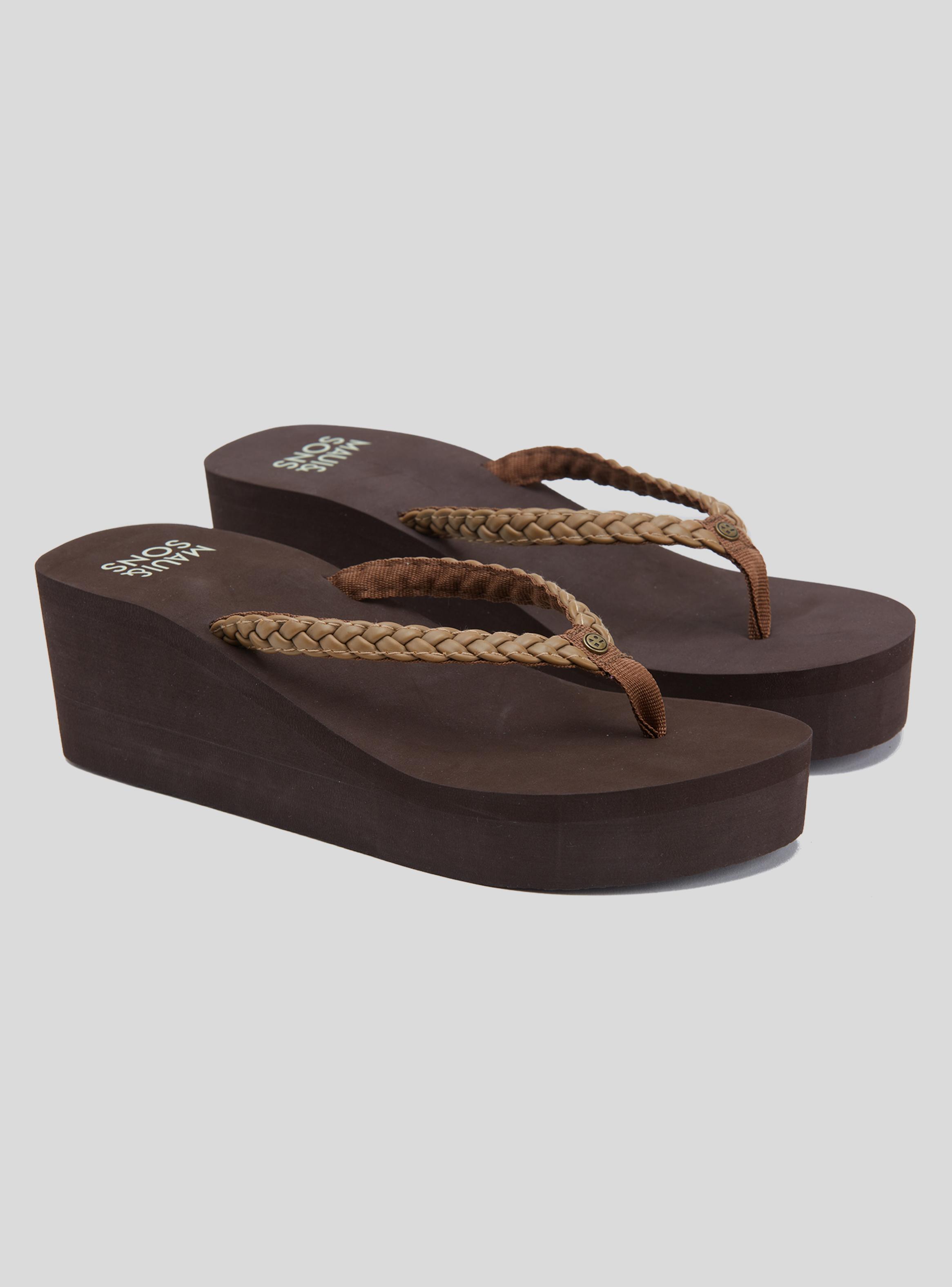Sandalias Maui and Sons 5S383 Café Mujer-3
